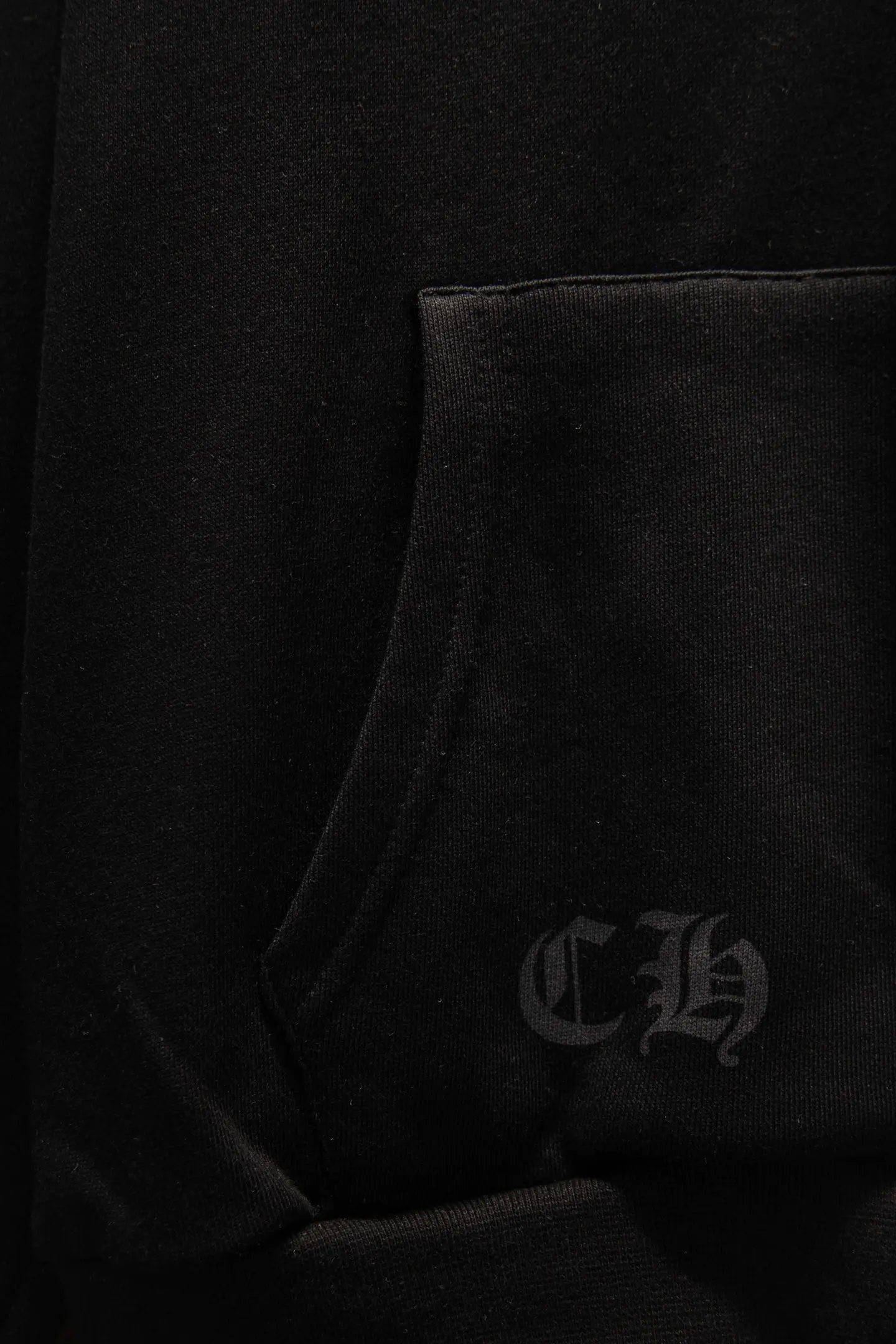 Logo Print Oversized Cotton Hoodie D20524239 — view 12
