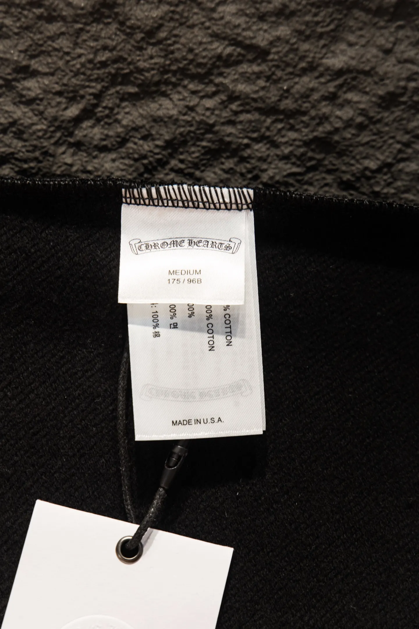 Logo Print Oversized Cotton Hoodie D20524239 — view 13