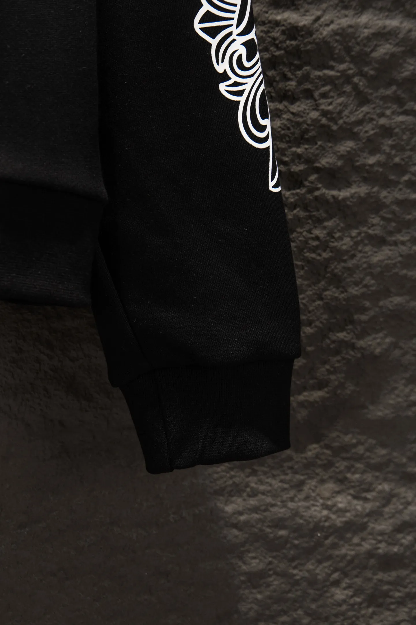 Logo Print Oversized Cotton Hoodie D20524239 — view 14