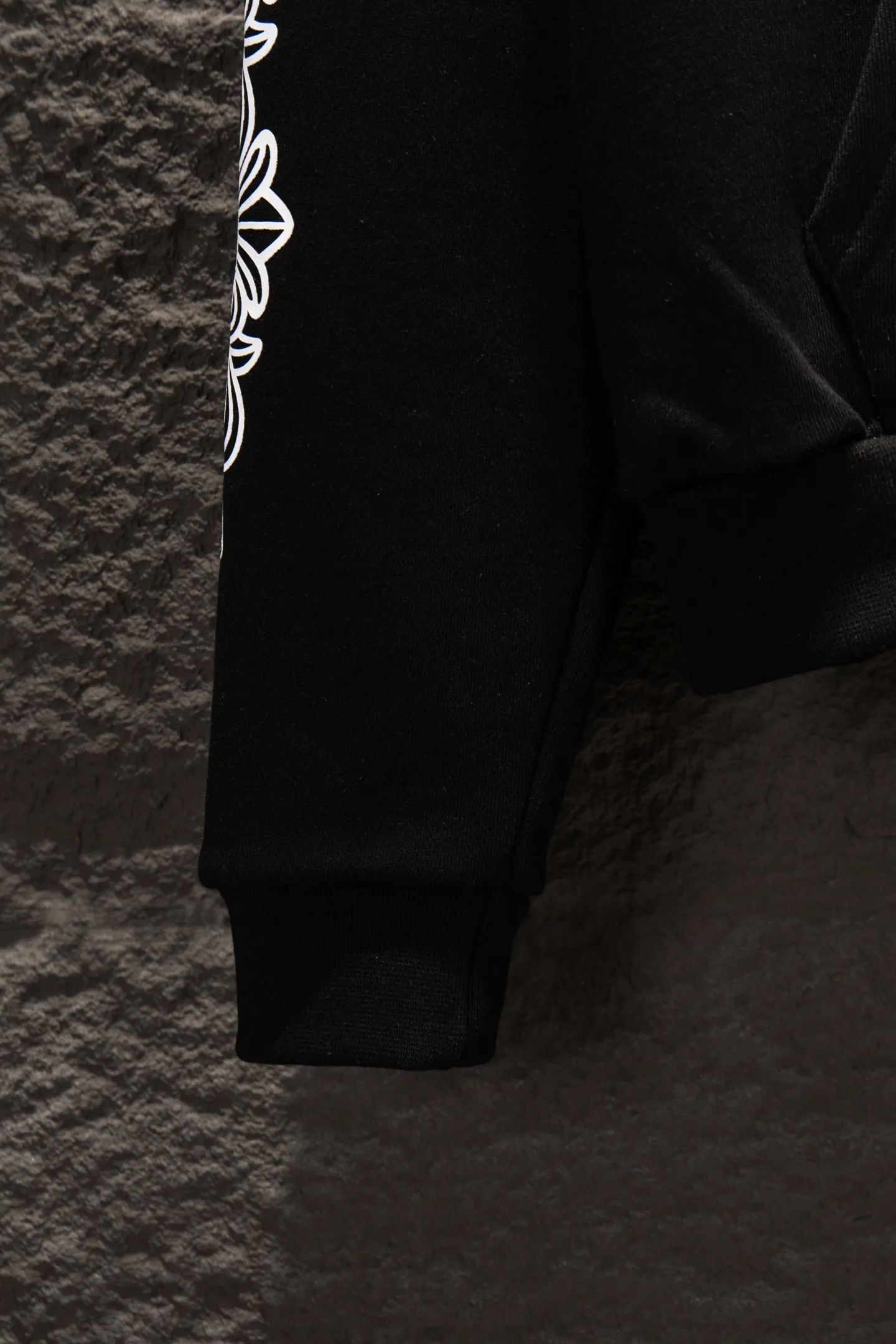Logo Print Oversized Cotton Hoodie D20524239 — view 15