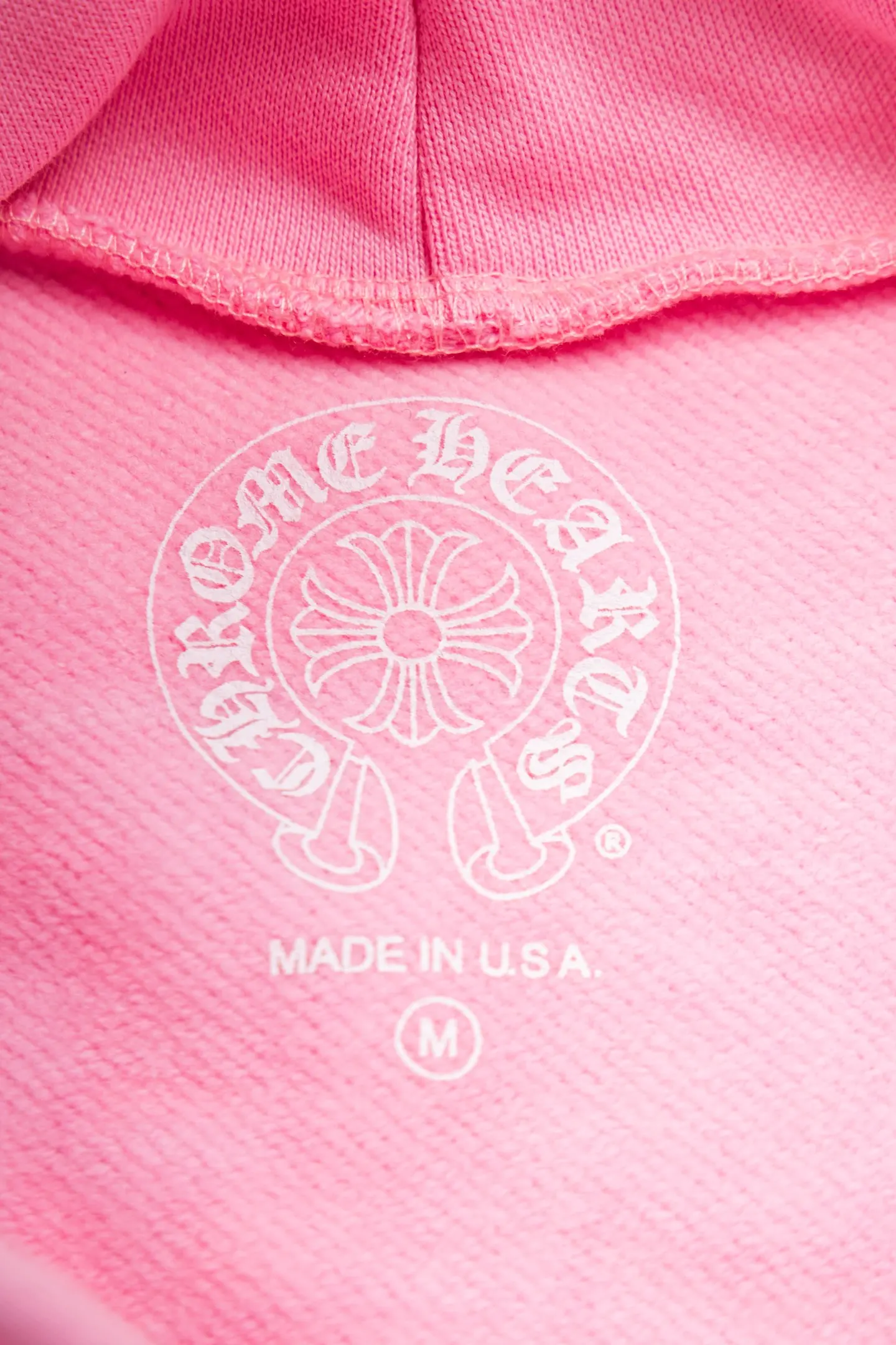 Chrome Hearts Logo Print Oversized Hoodie D20524238 — view 8
