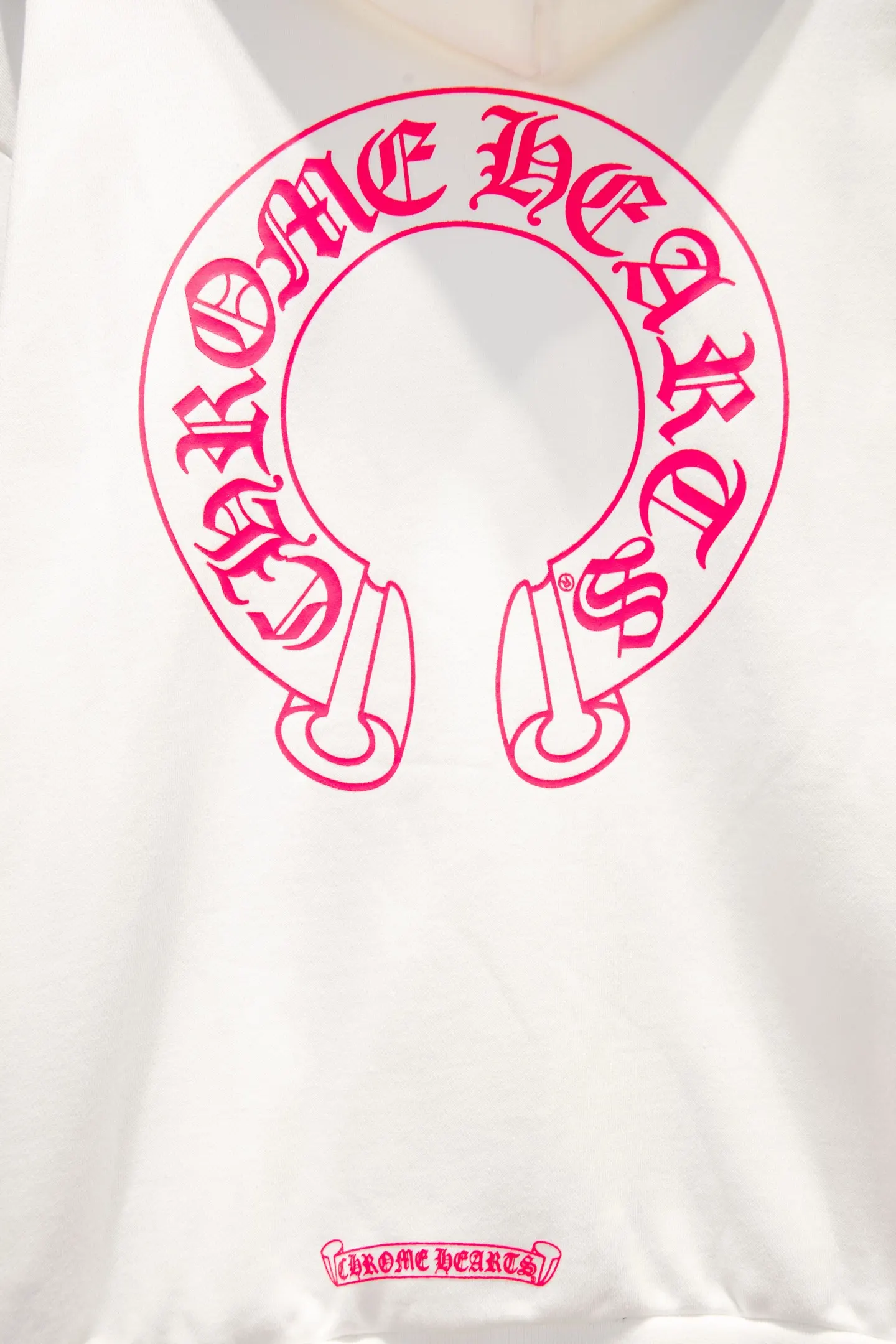 Logo Print Oversized Cotton Hoodie D20524219 — view 5