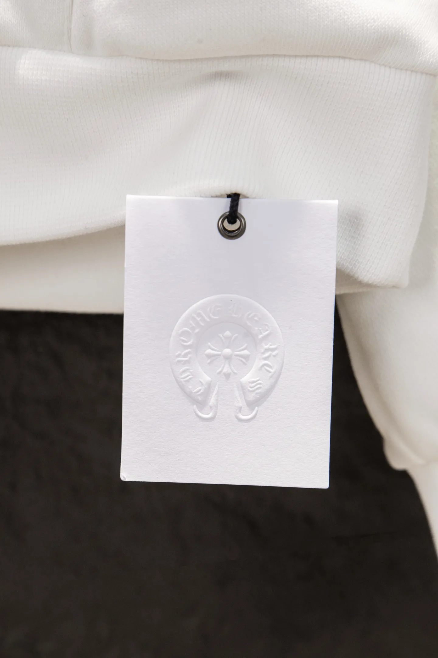 Logo Print Oversized Cotton Hoodie D20524219 — view 12