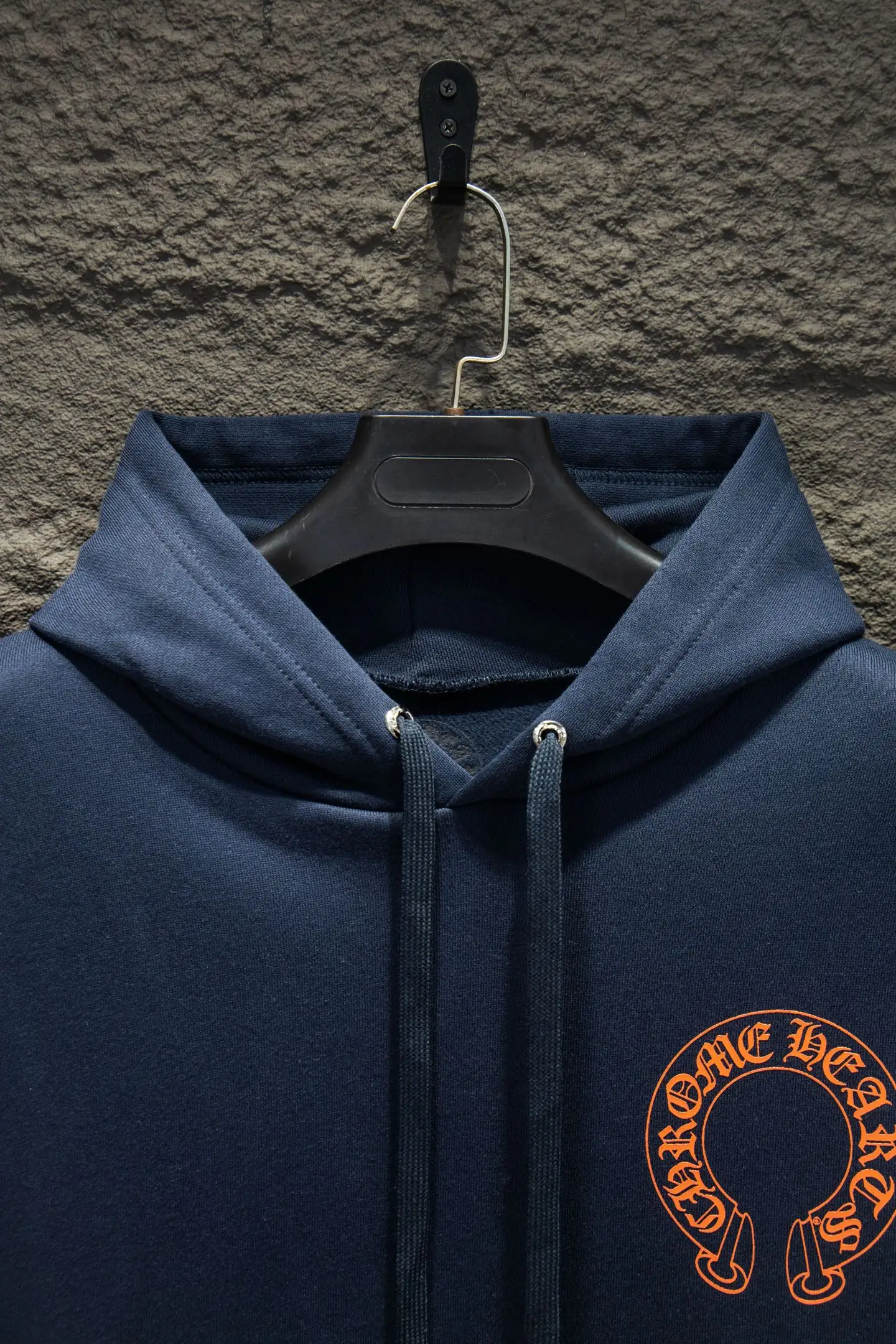 Logo Print Oversized Cotton Hoodie D20524260 — view 3