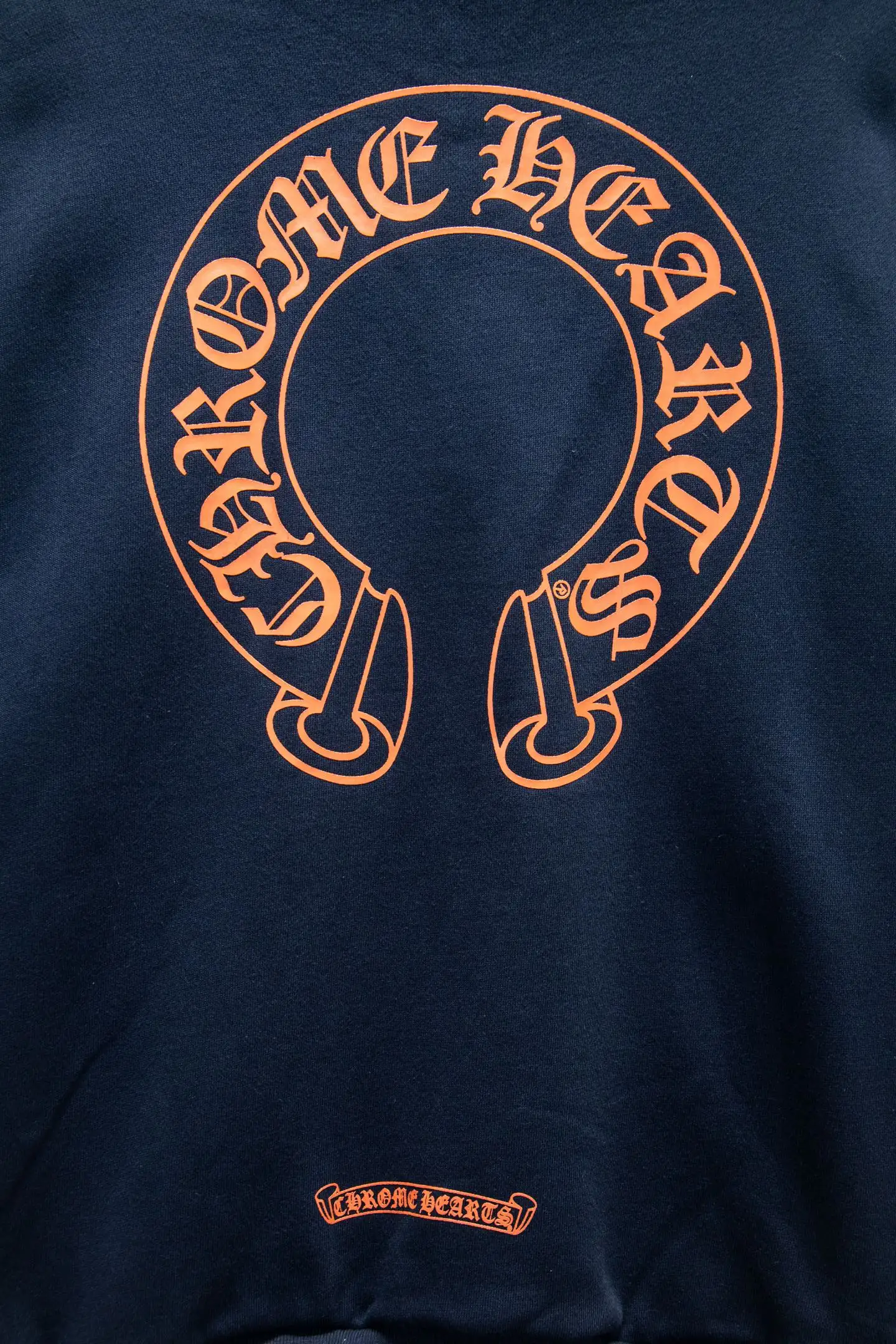 Logo Print Oversized Cotton Hoodie D20524260 — view 5