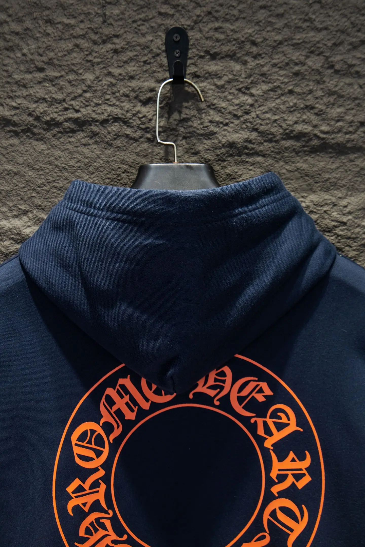 Logo Print Oversized Cotton Hoodie D20524260 — view 7