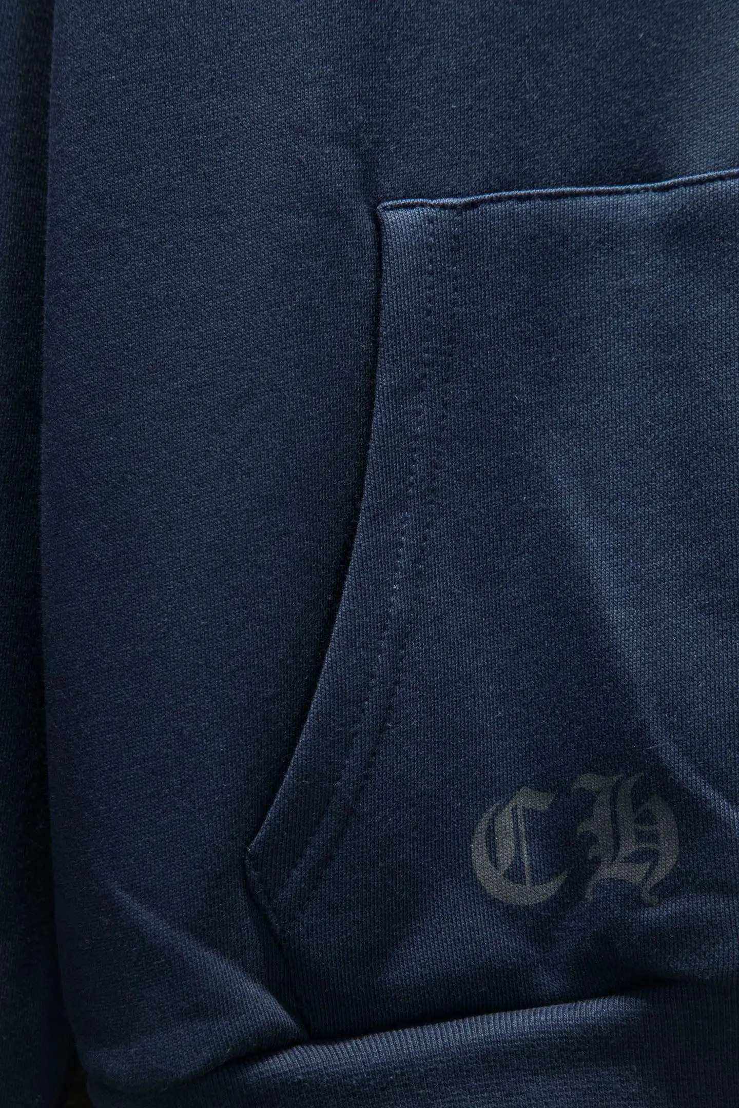 Logo Print Oversized Cotton Hoodie D20524260 — view 8