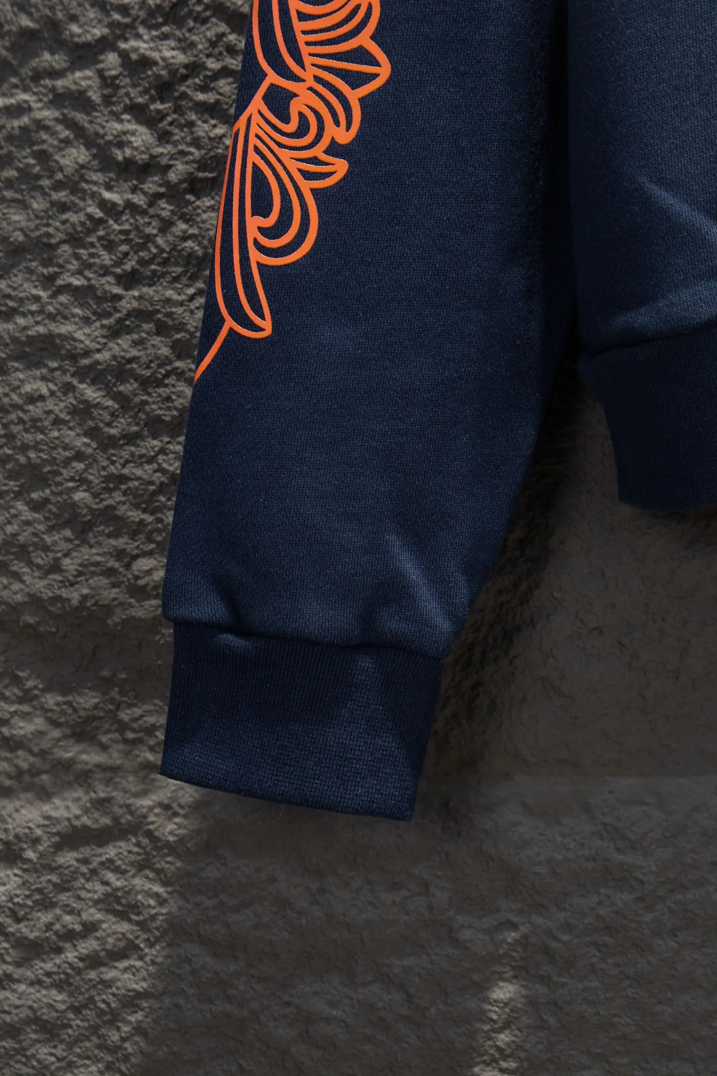 Logo Print Oversized Cotton Hoodie D20524260 — view 11