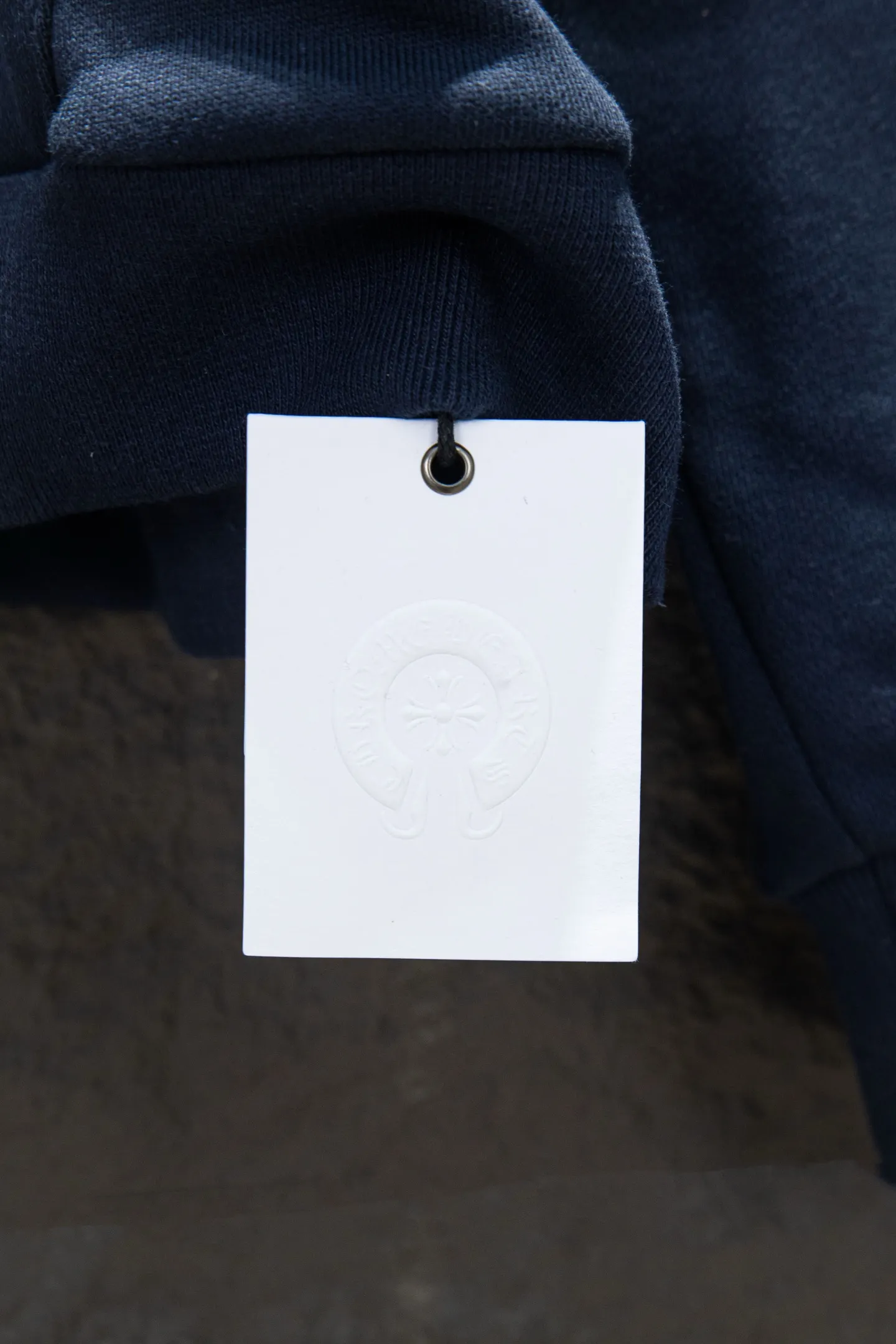 Logo Print Oversized Cotton Hoodie D20524260 — view 13