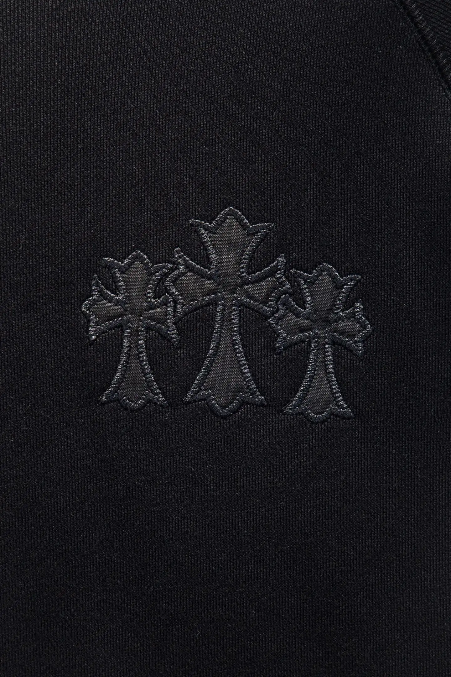 Embroidered Logo Oversized Cotton Hoodie D19524233 — view 4