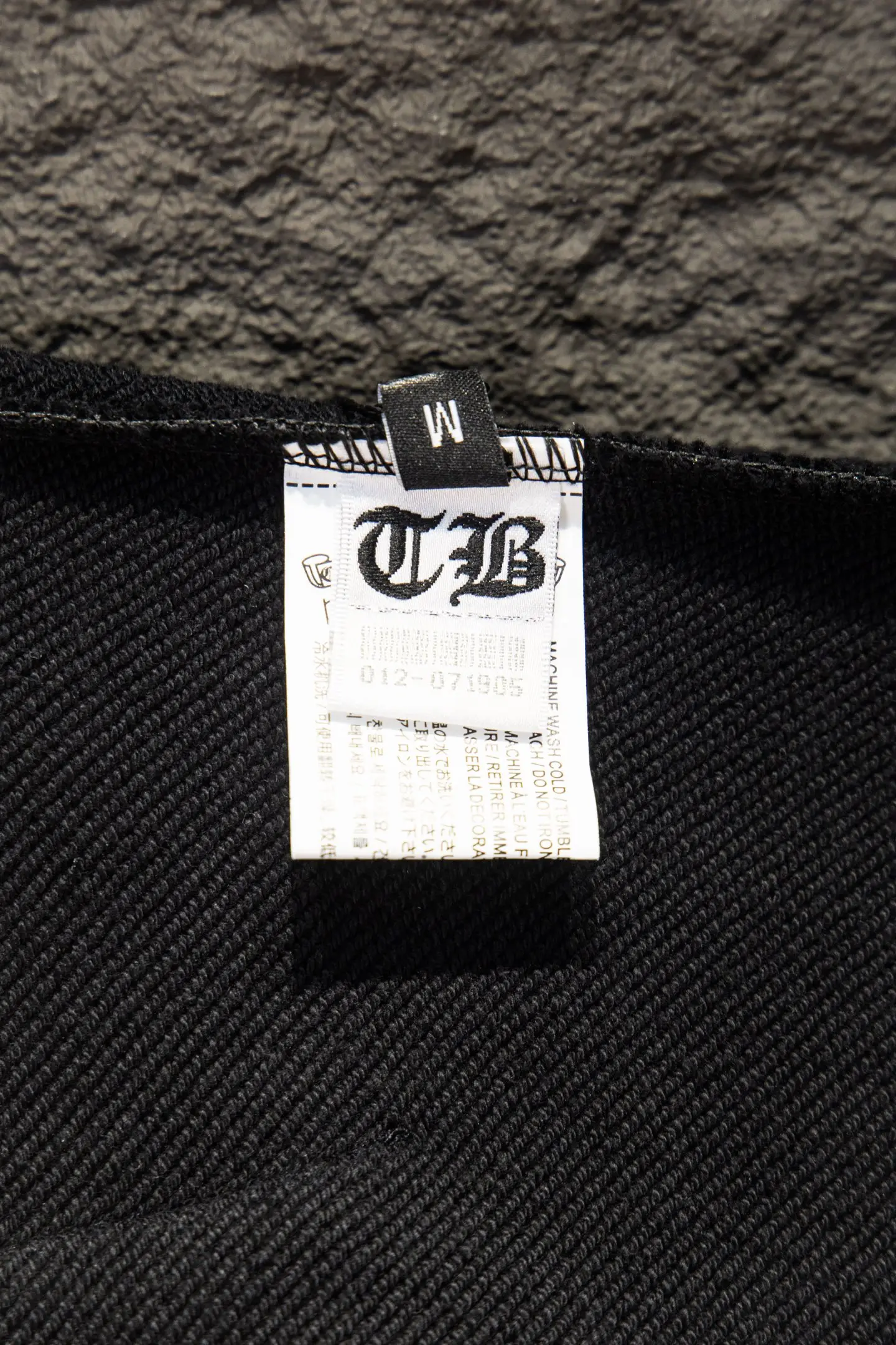 Embroidered Logo Oversized Cotton Hoodie D19524233 — view 11