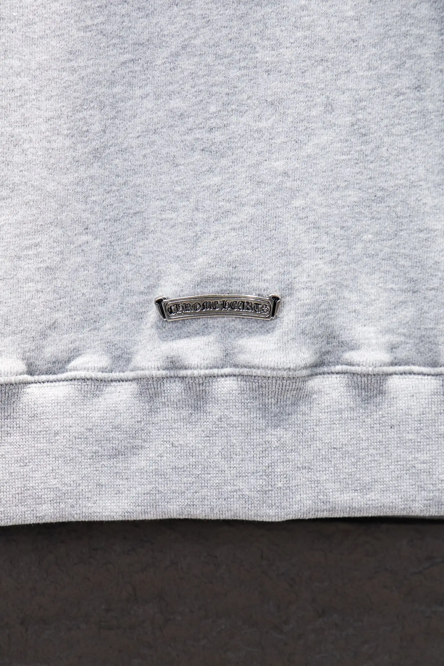 Embroidered Logo Oversized Cotton Hoodie D19524232 — view 7