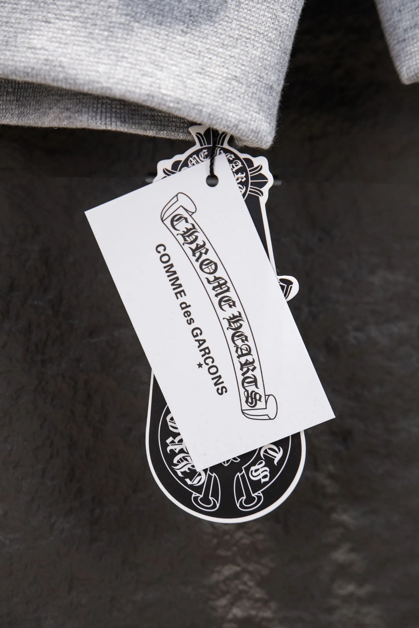 Embroidered Logo Oversized Cotton Hoodie D19524232 — view 12