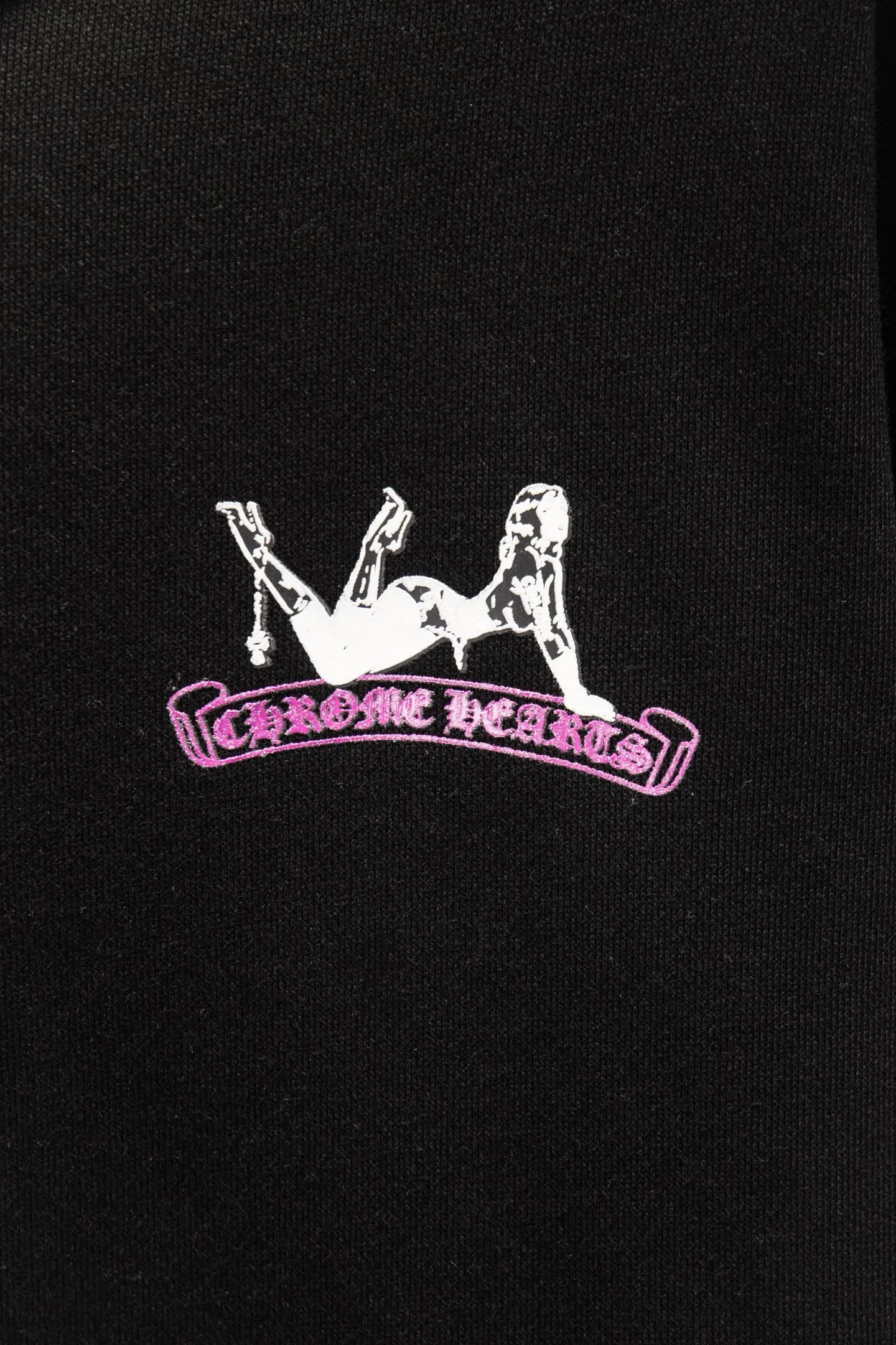 Chrome Hearts Logo Print Oversized Hoodie D20524259 — view 4