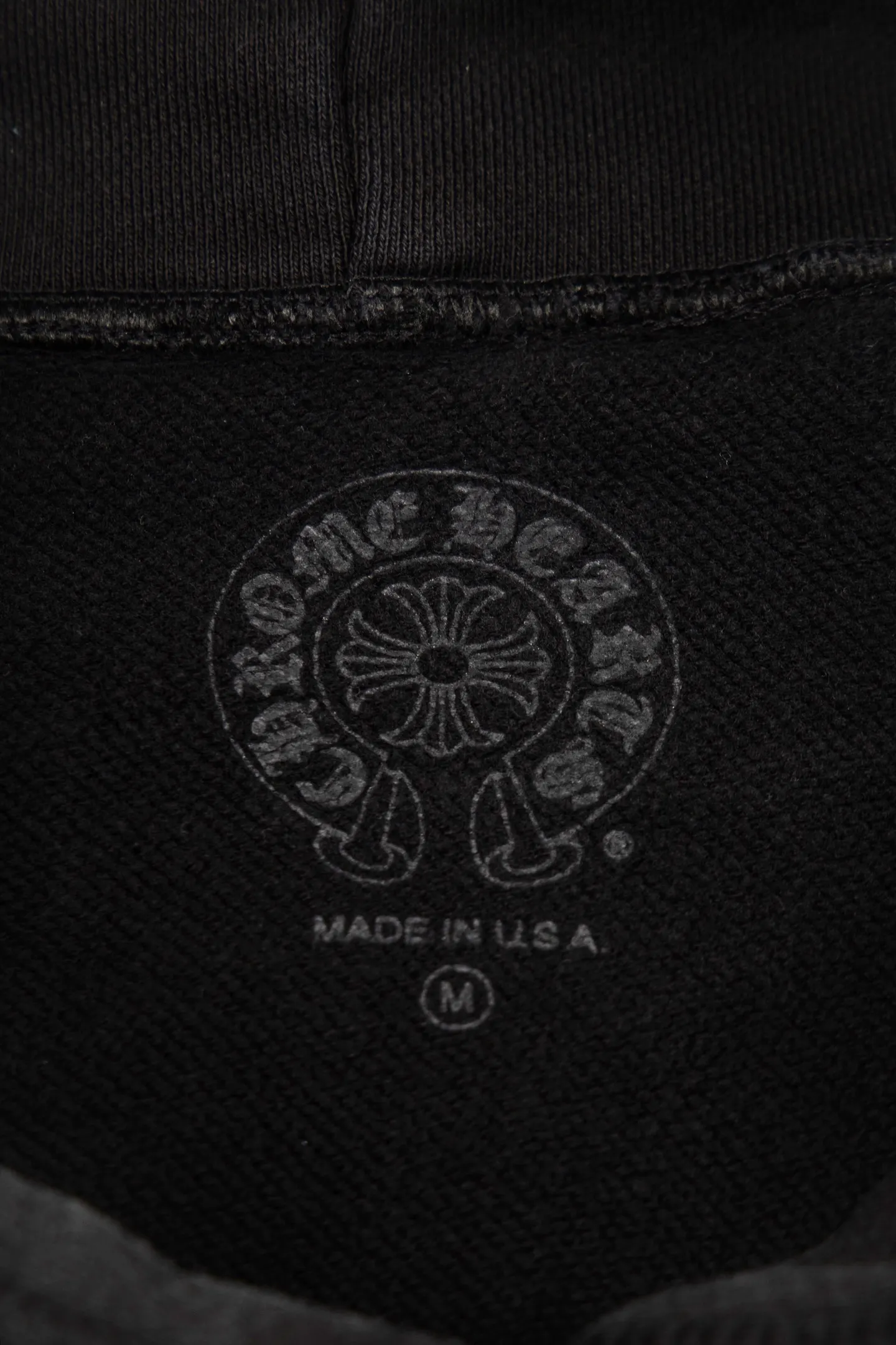 Logo-Print Washed Cotton Hoodie D20924229 — view 4