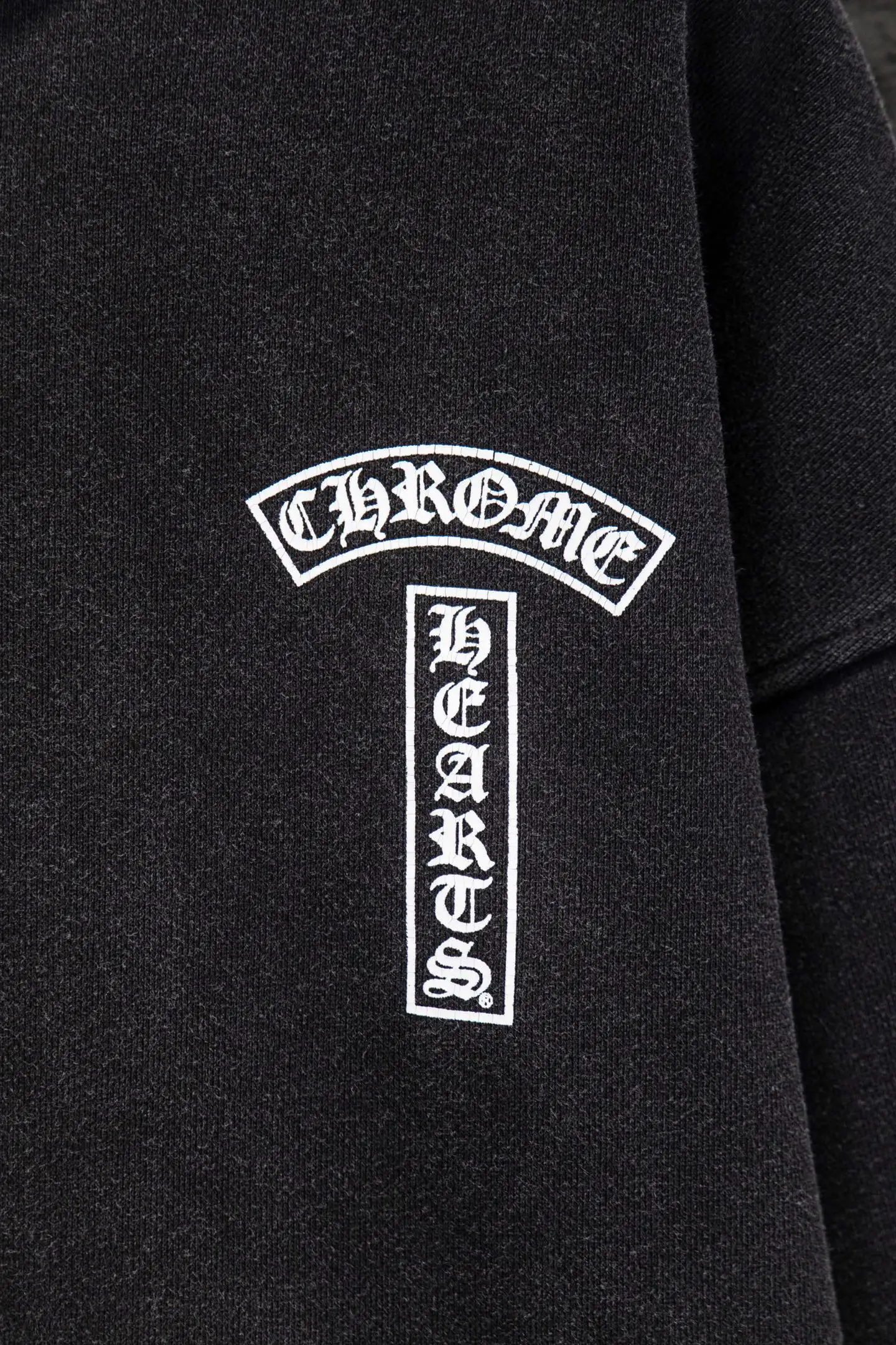 Logo-Print Washed Cotton Hoodie D20924229 — view 5