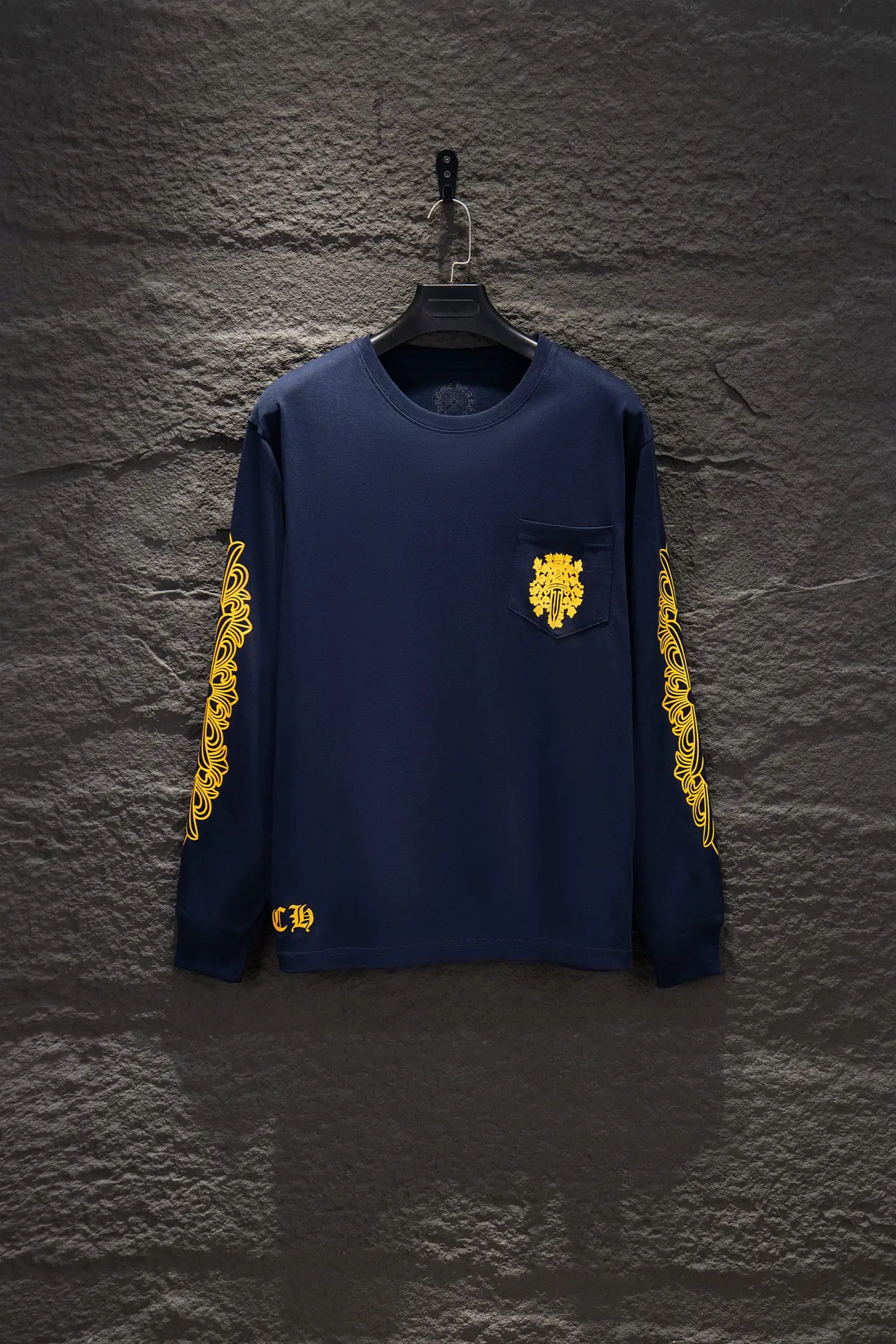 Chrome Hearts Oversized Graphic Long-Sleeve T-Shirt D14924273