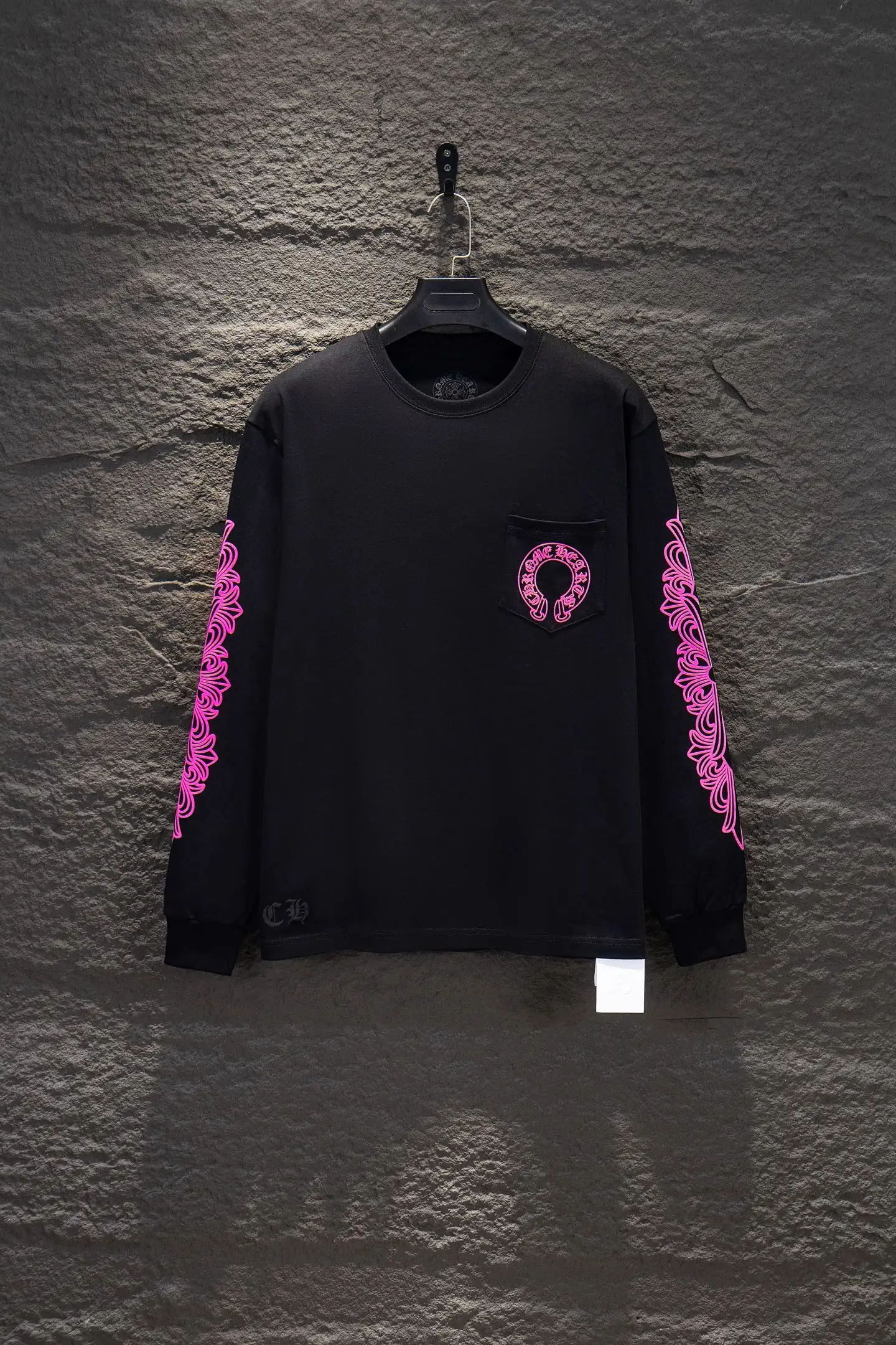 Horseshoe Logo Oversized Long-Sleeve T-Shirt D14924271