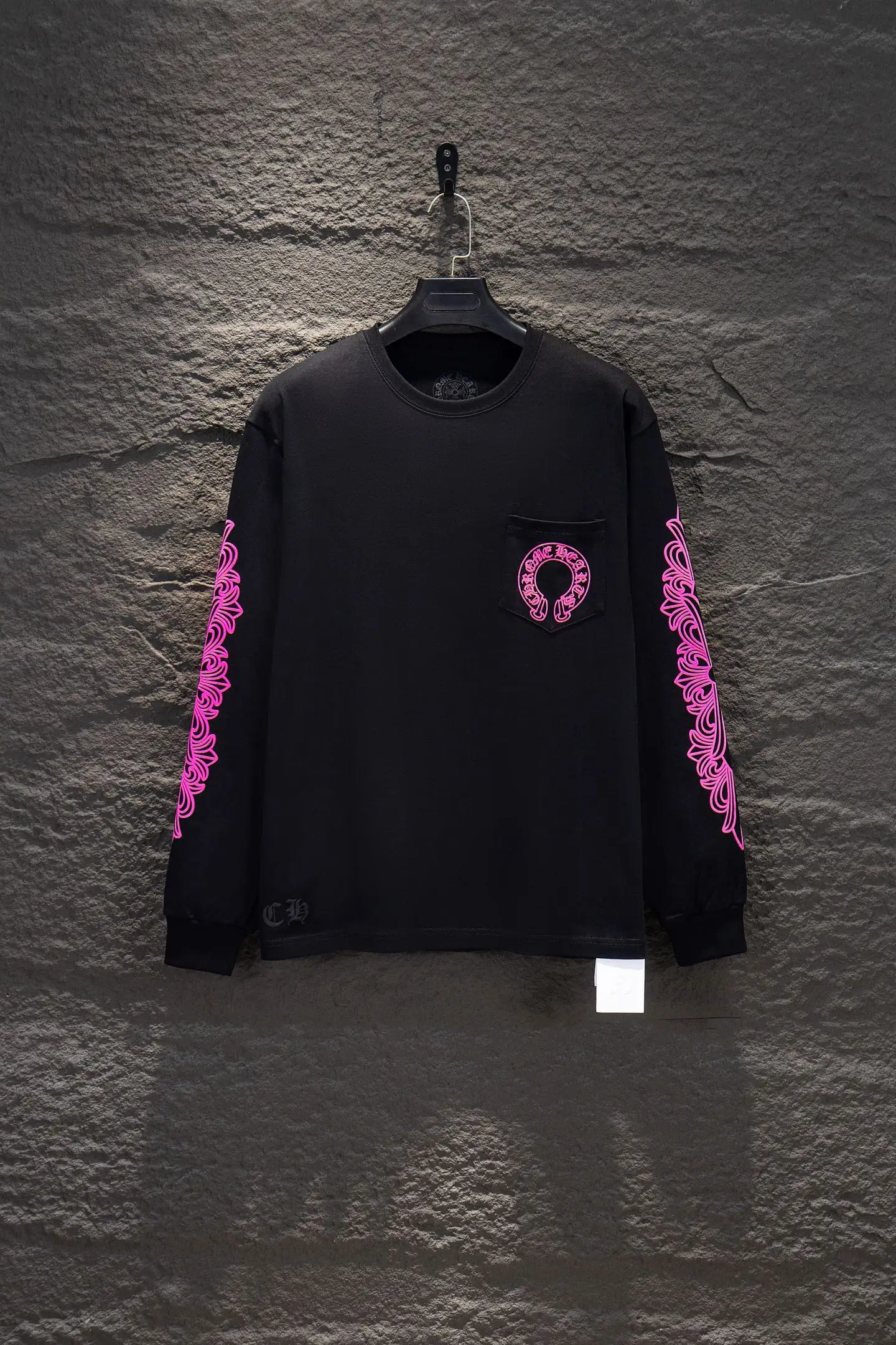 Horseshoe Logo Oversized Long-Sleeve T-Shirt D14924271