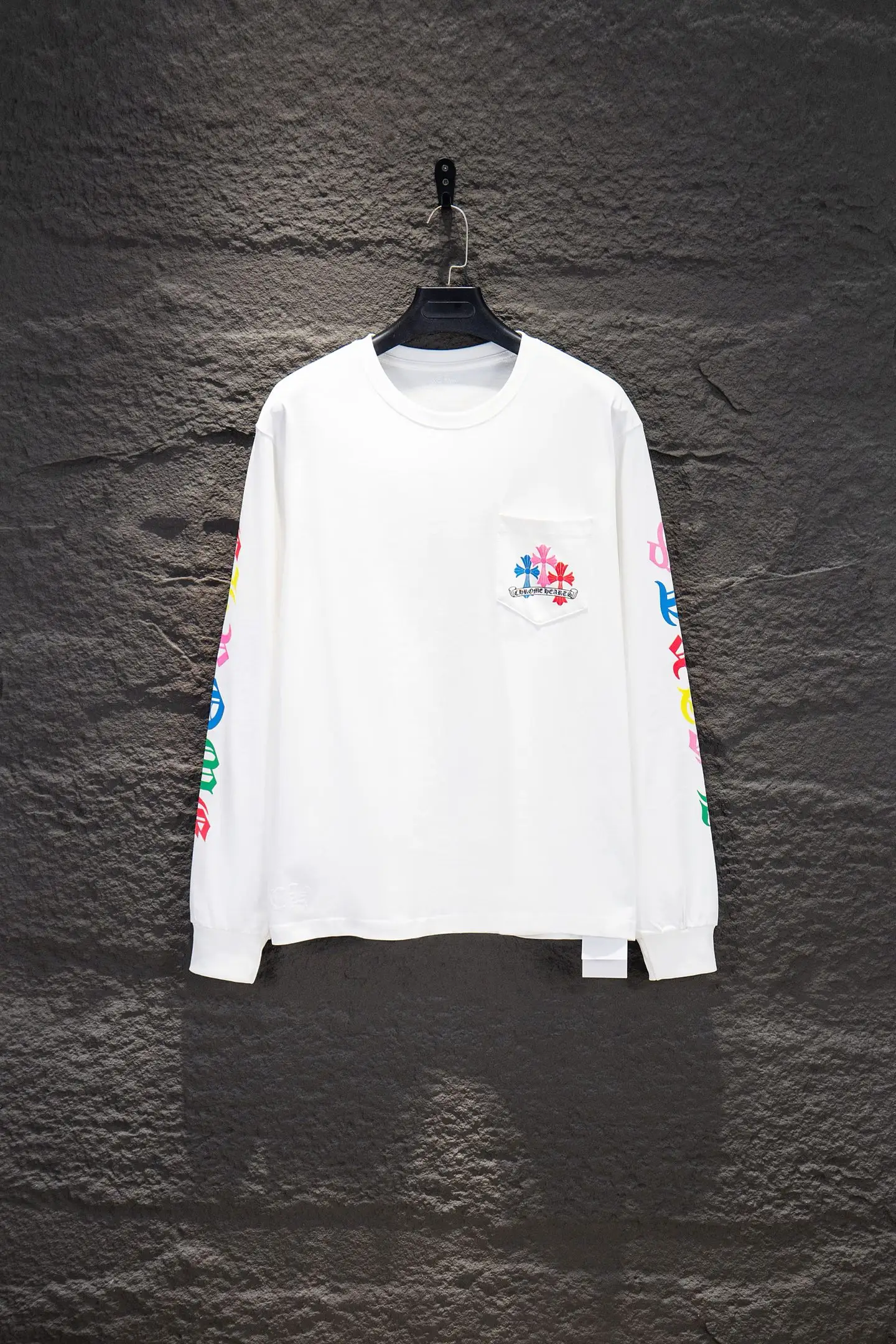 Chrome Hearts Multicolor Logo Long-Sleeve T-Shirt D14924276