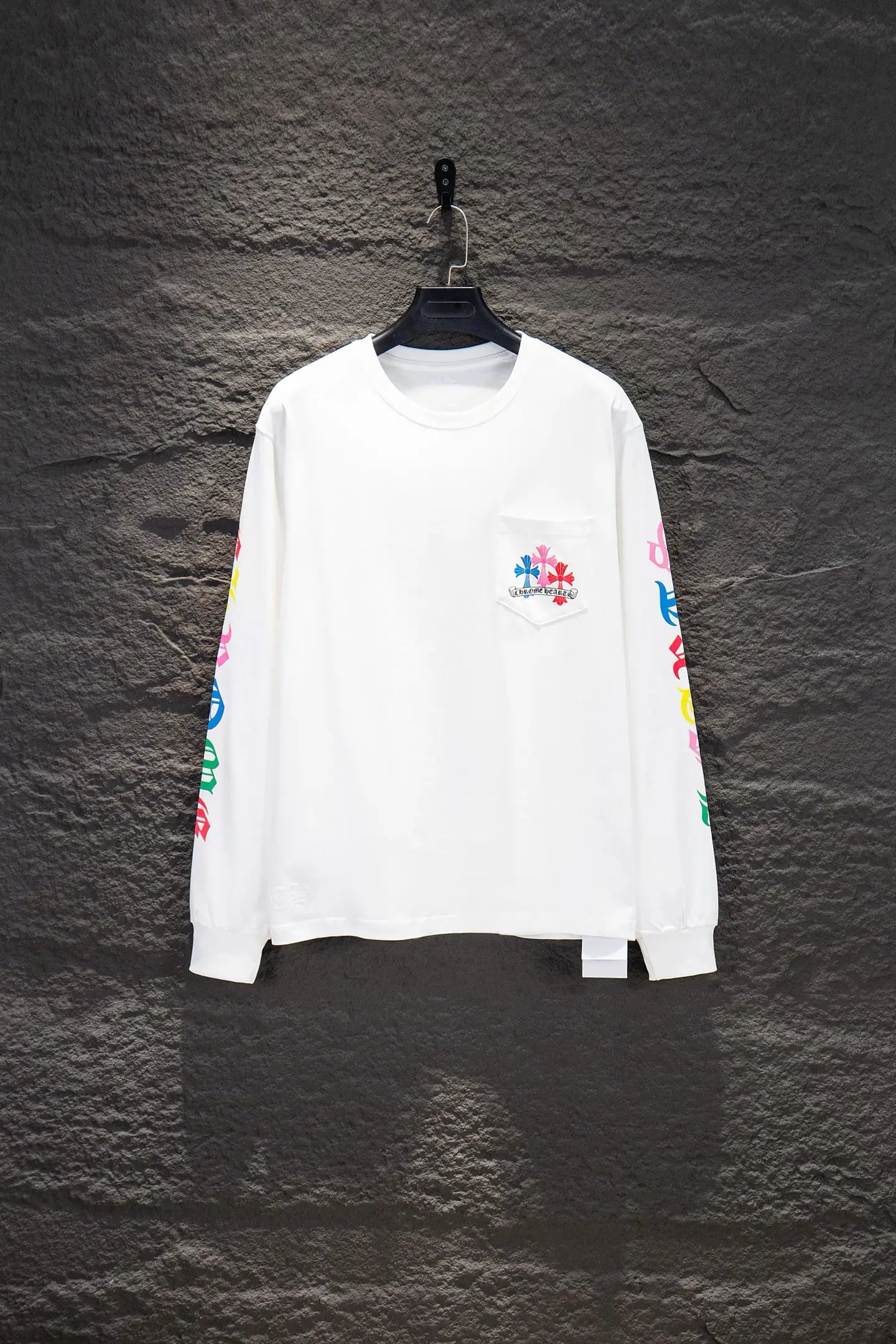 Chrome Hearts Multicolor Logo Long-Sleeve T-Shirt D14924276