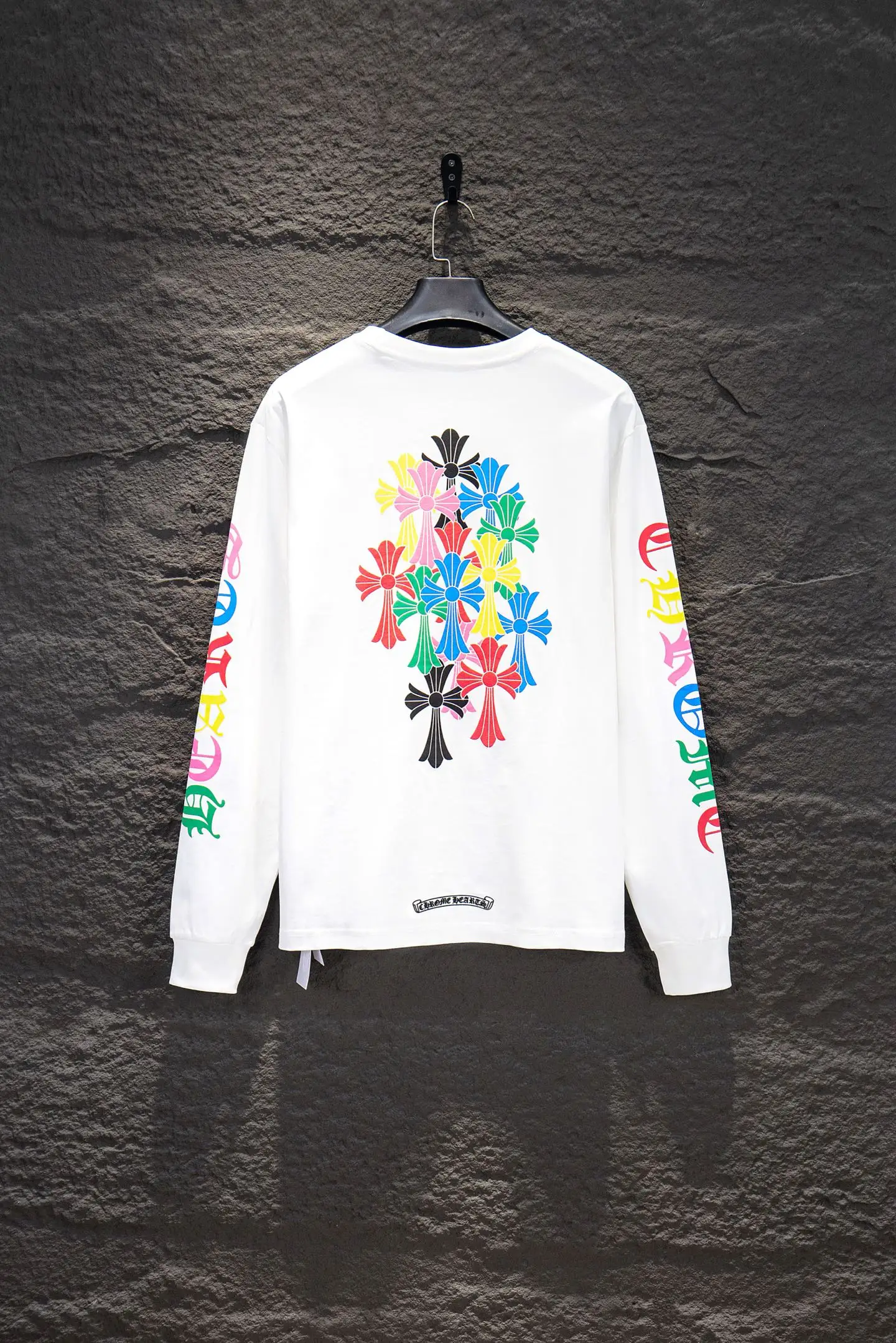 Chrome Hearts Multicolor Logo Long-Sleeve T-Shirt D14924276 — view 2