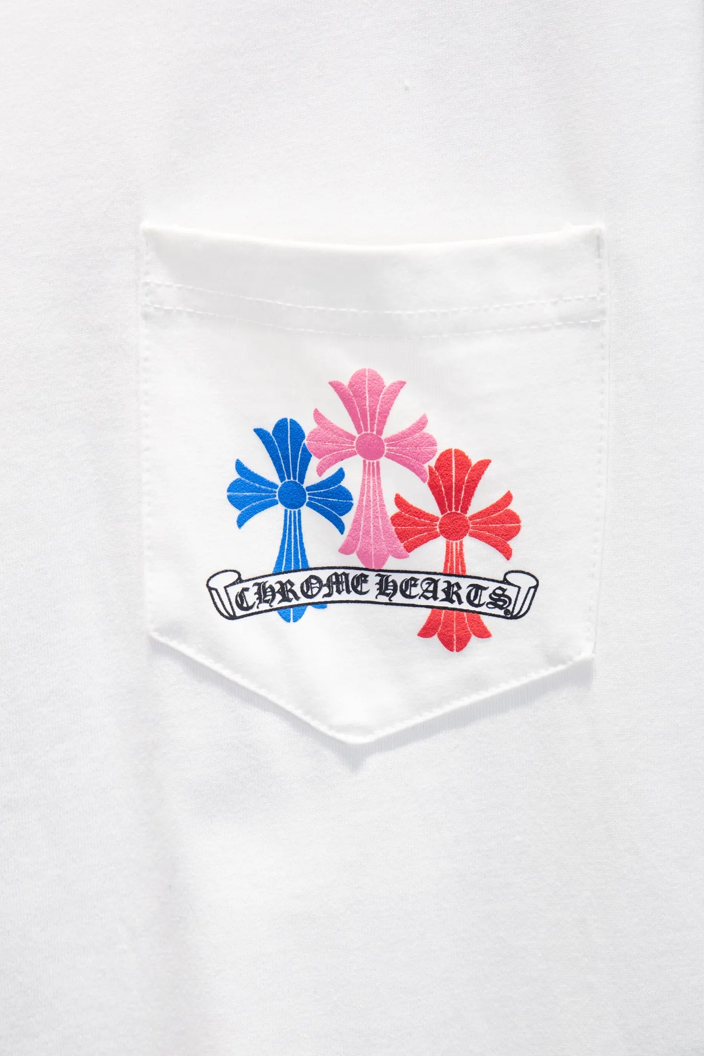 Chrome Hearts Multicolor Logo Long-Sleeve T-Shirt D14924276 — view 4
