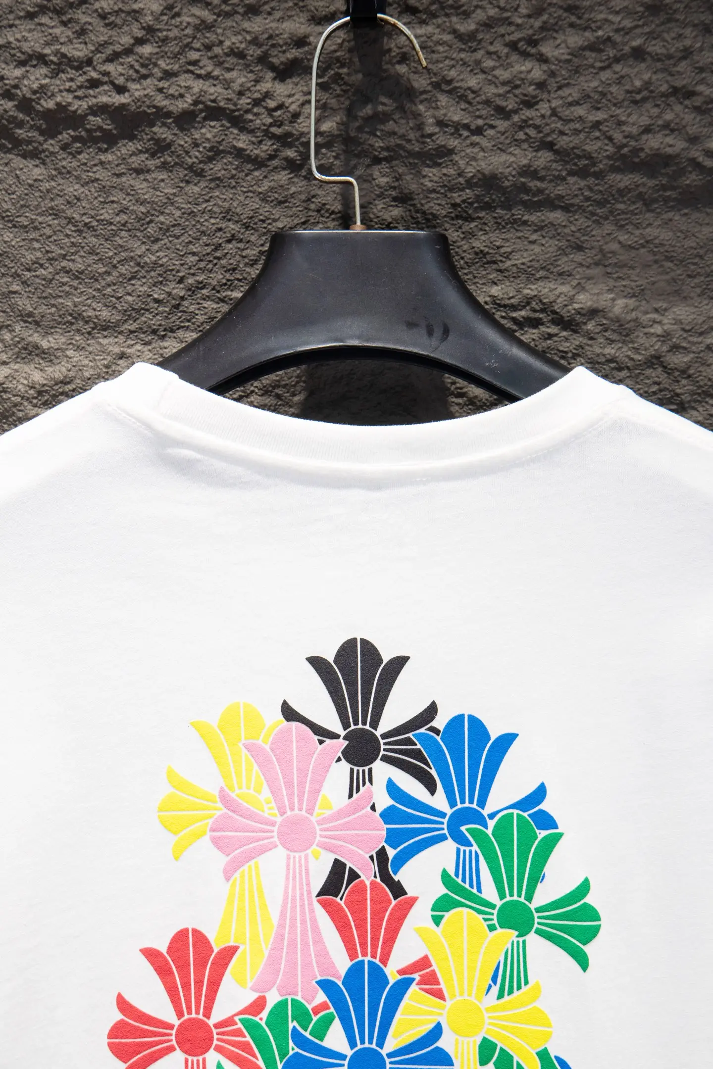 Chrome Hearts Multicolor Logo Long-Sleeve T-Shirt D14924276 — view 6