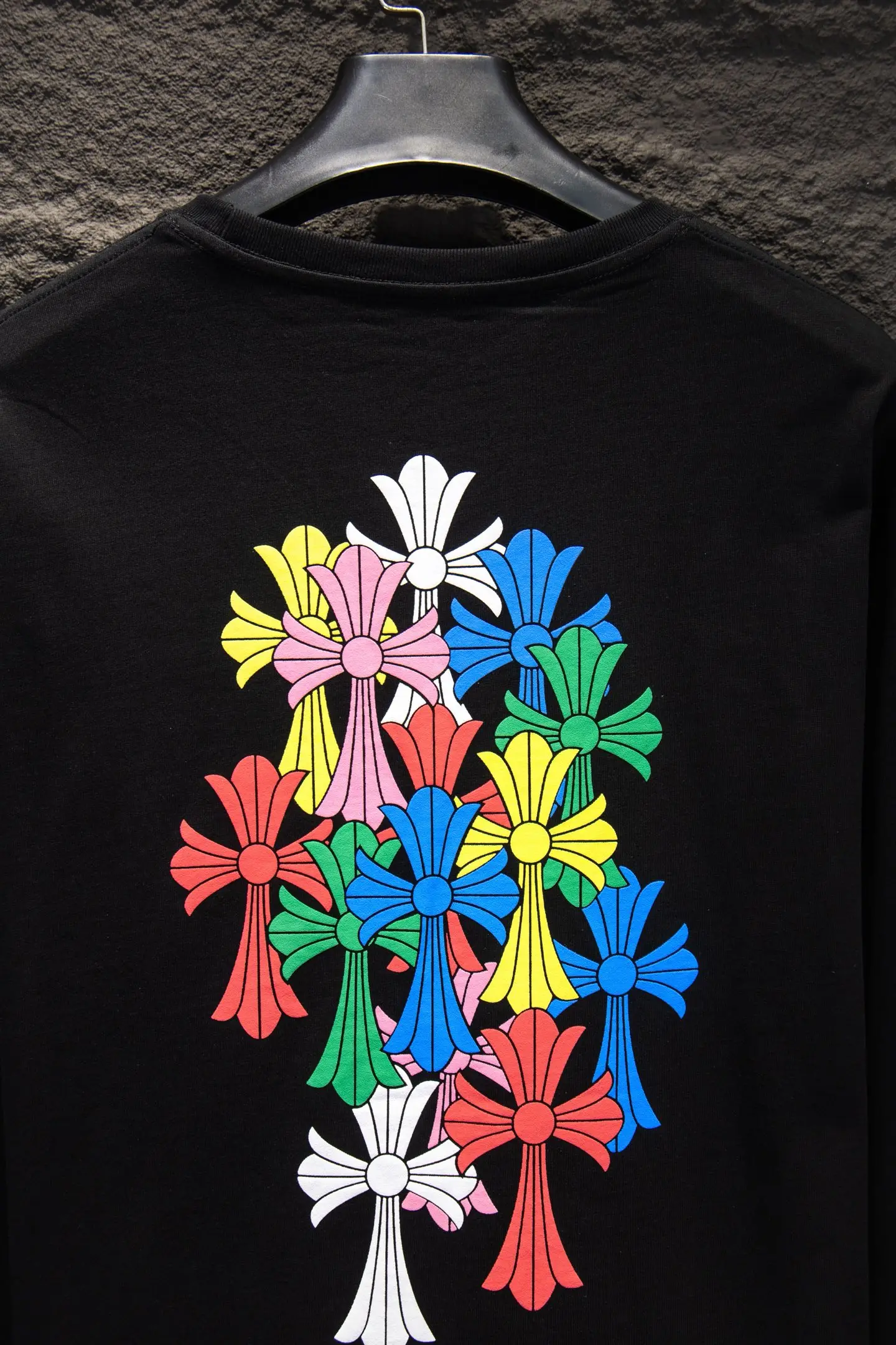 Logo-Print Cotton Long-Sleeve T-Shirt D14924277 — view 5
