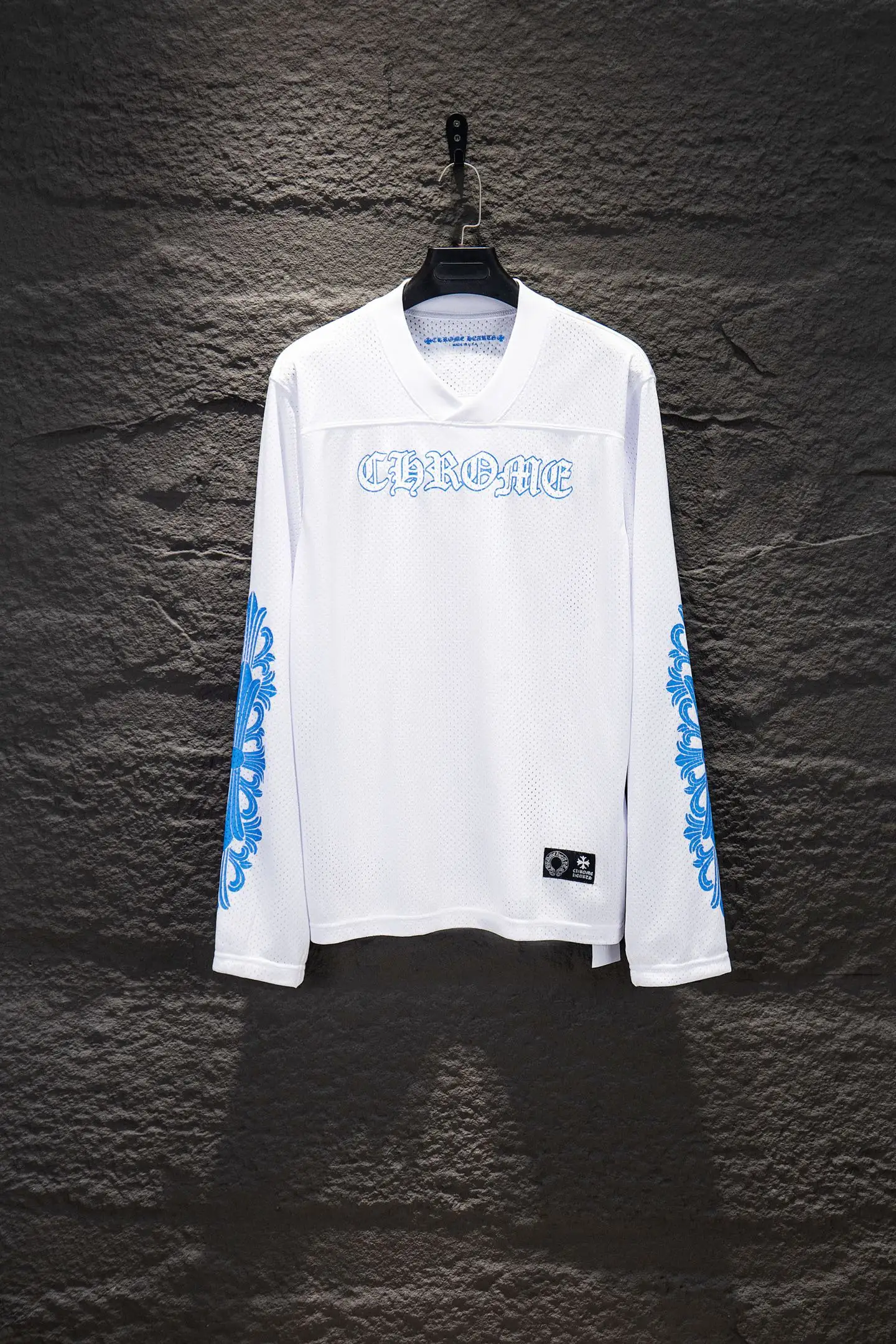 Chrome Hearts Oversized Mesh Jersey Long-Sleeve T-Shirt D14524267