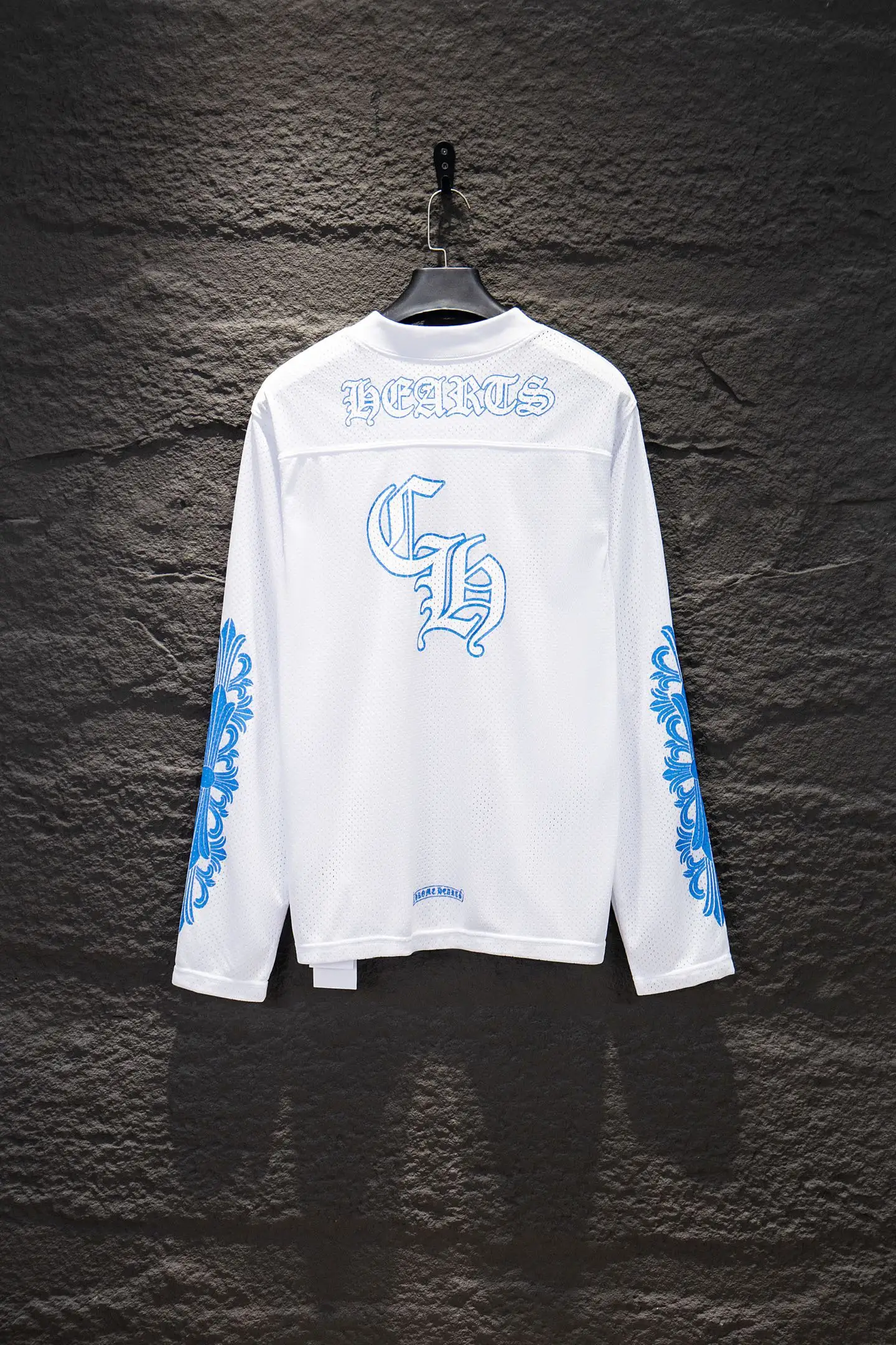 Chrome Hearts Oversized Mesh Jersey Long-Sleeve T-Shirt D14524267 — view 2