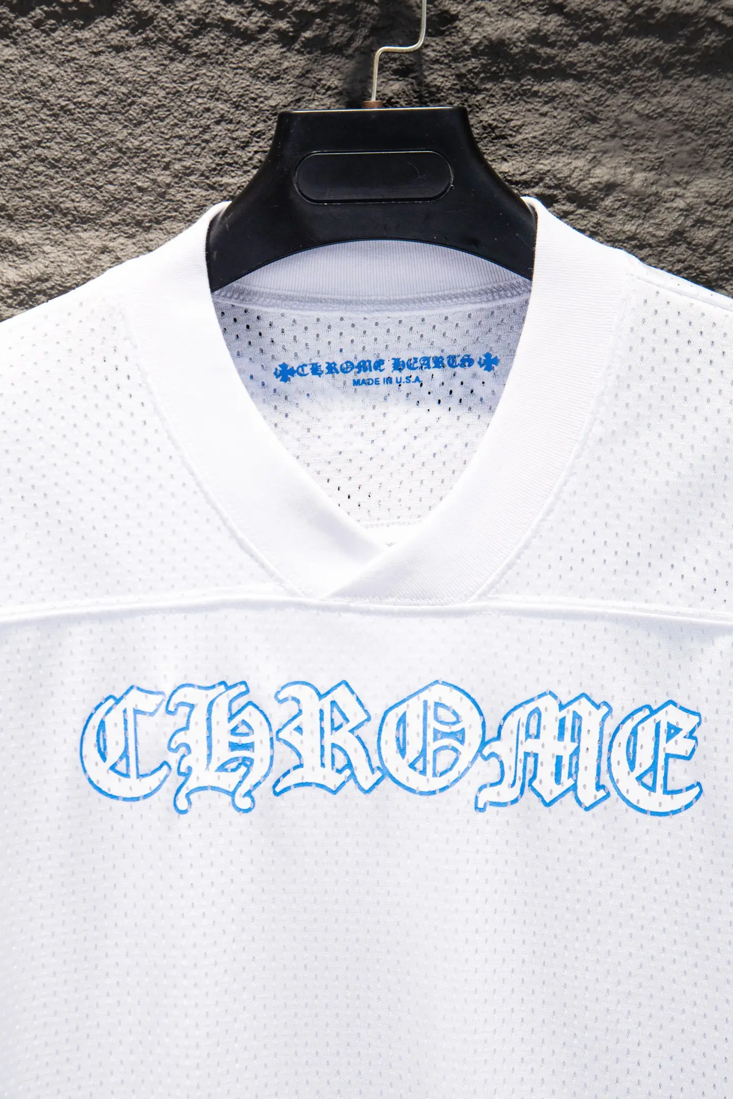 Chrome Hearts Oversized Mesh Jersey Long-Sleeve T-Shirt D14524267 — view 3