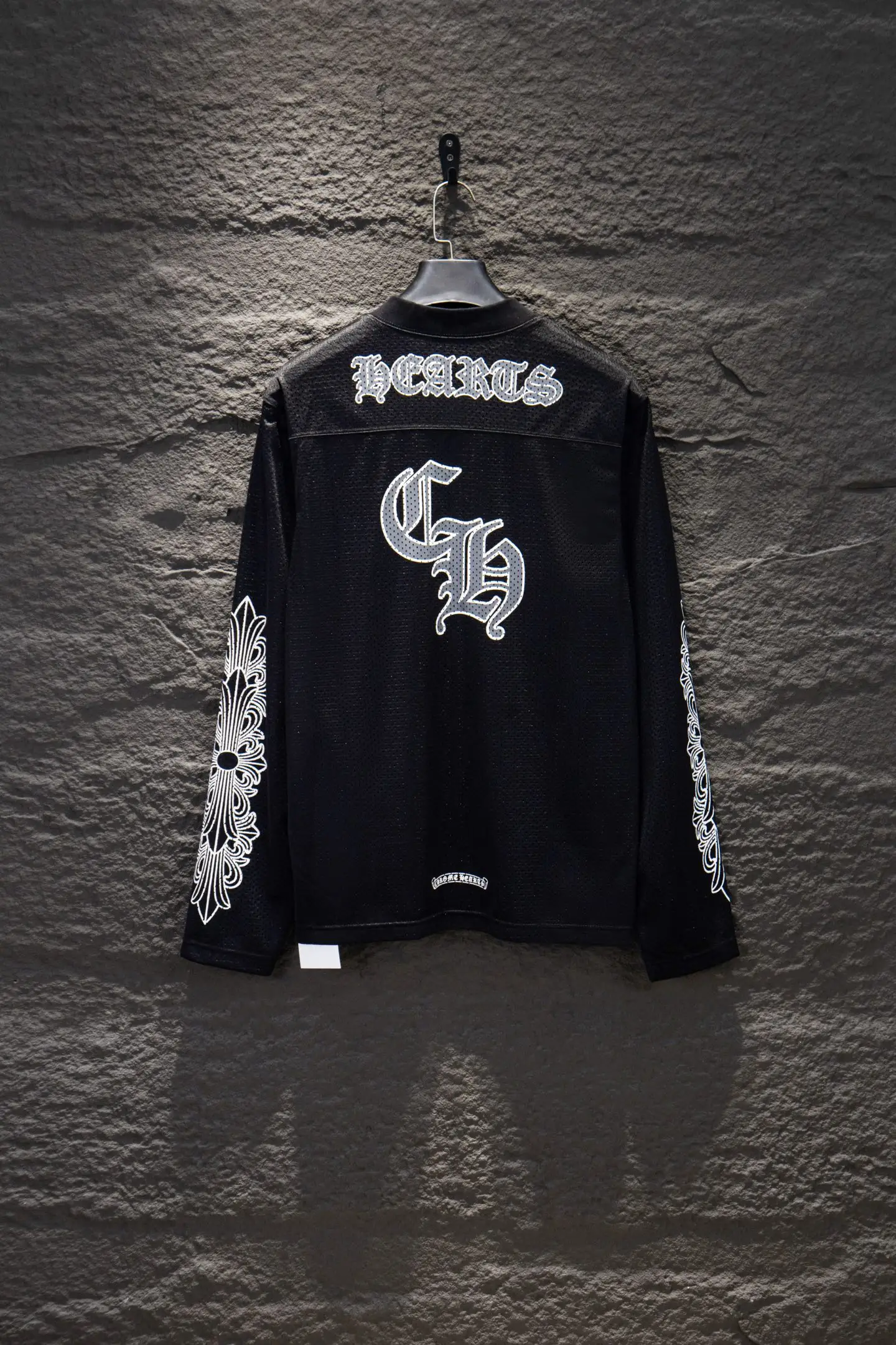 Logo-Print Mesh Long-Sleeve T-Shirt D14524266 — view 2