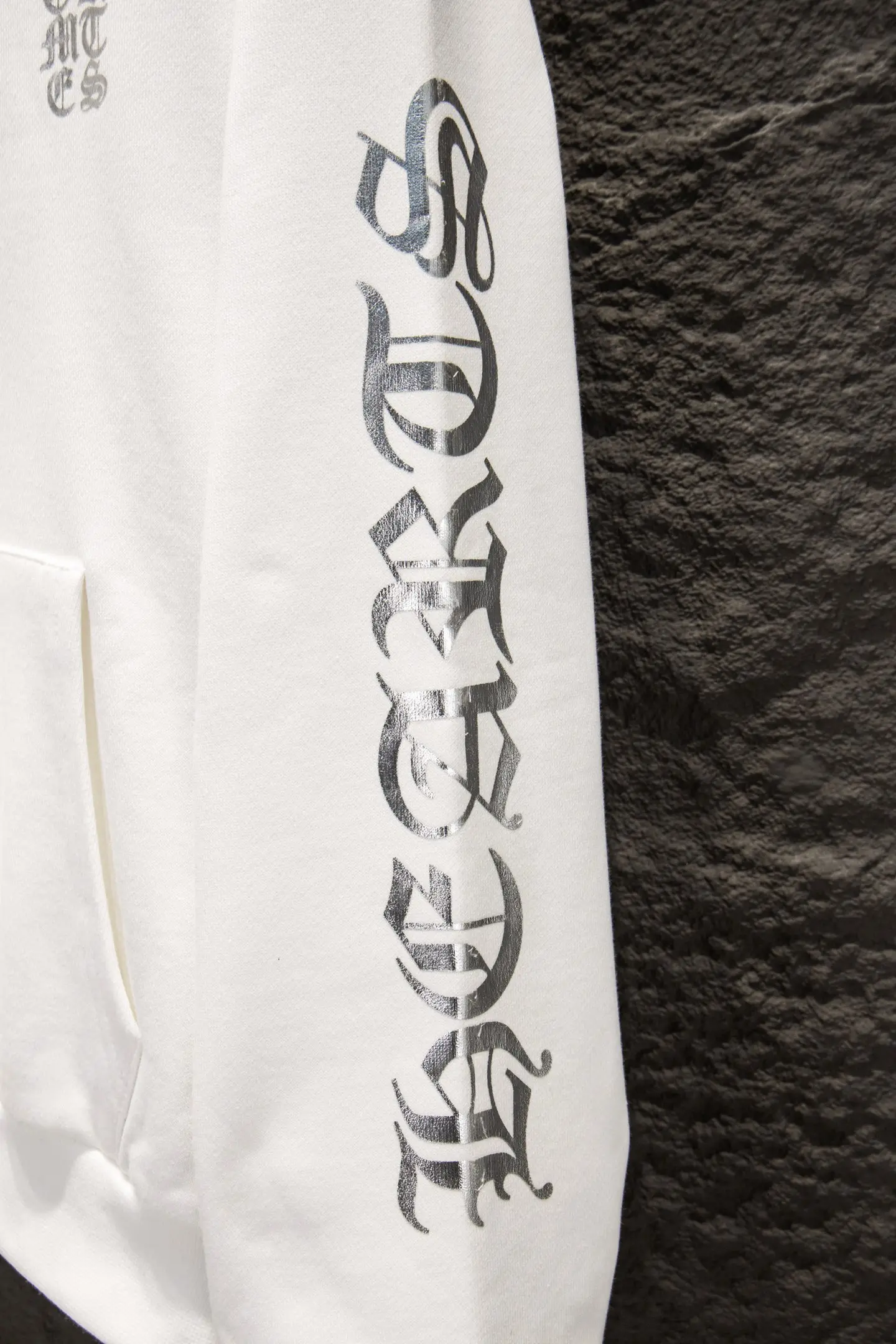 Logo Print Oversized Cotton Hoodie D20524218 — view 6