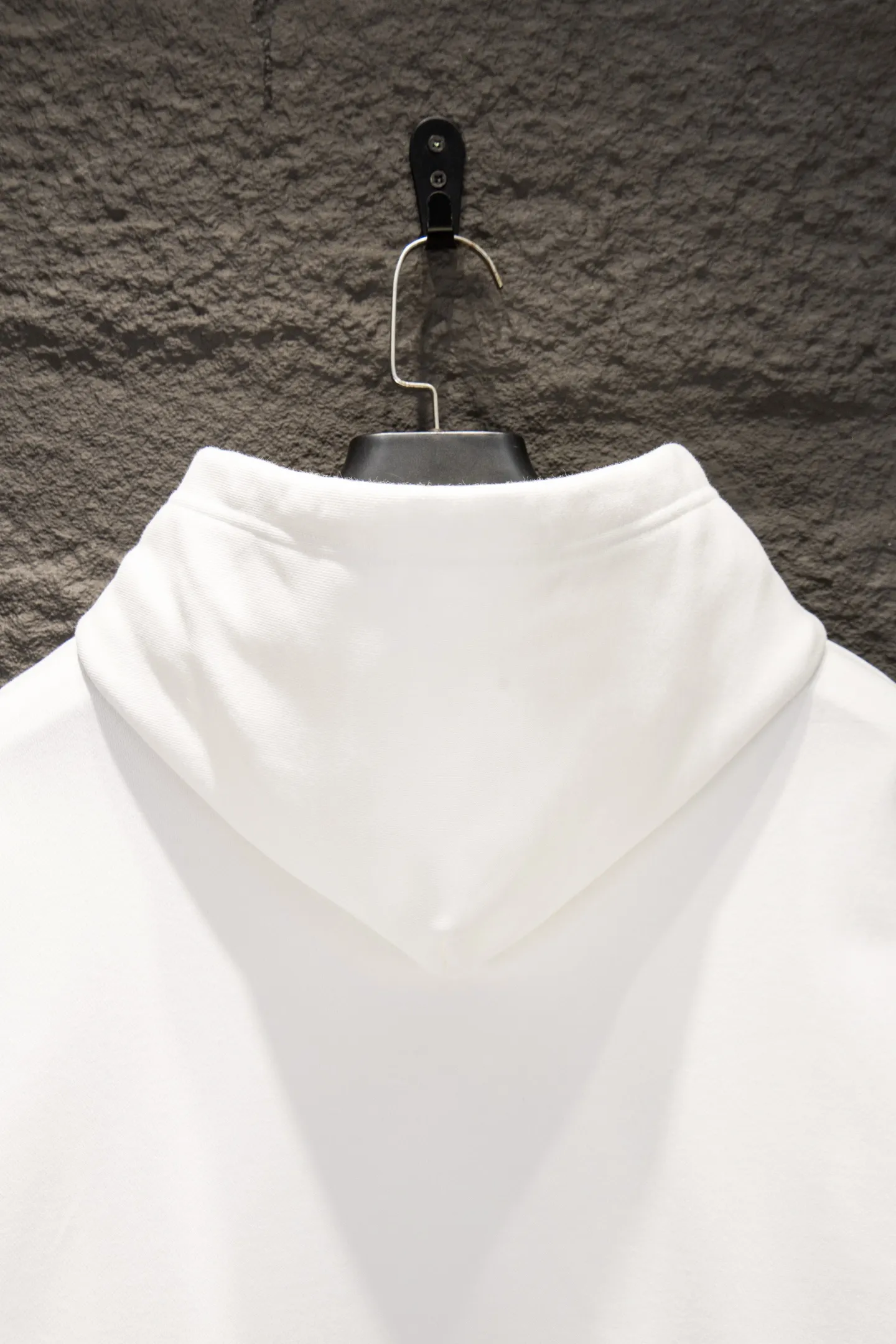 Logo Print Oversized Cotton Hoodie D20524218 — view 8