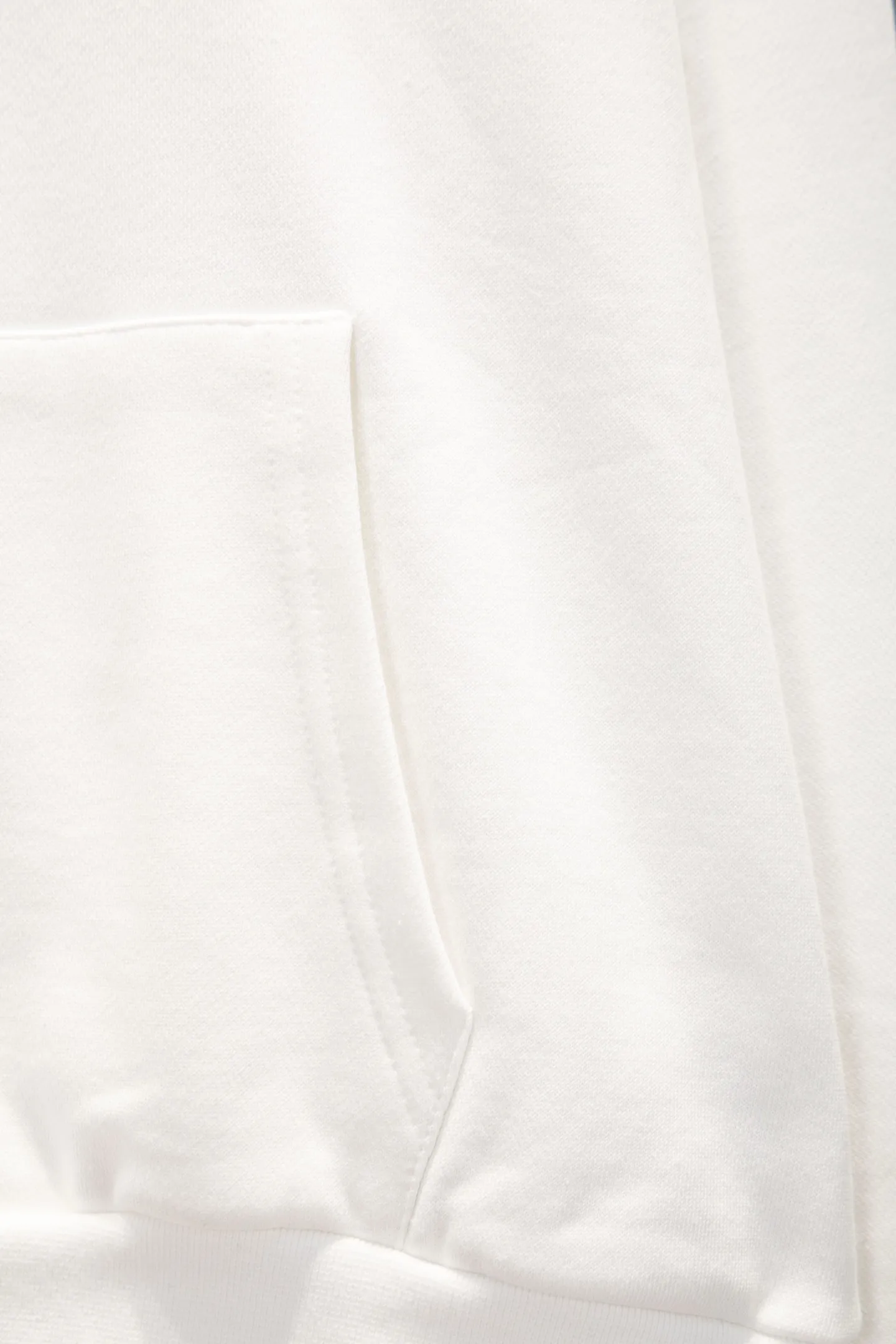 Logo Print Oversized Cotton Hoodie D20524218 — view 9
