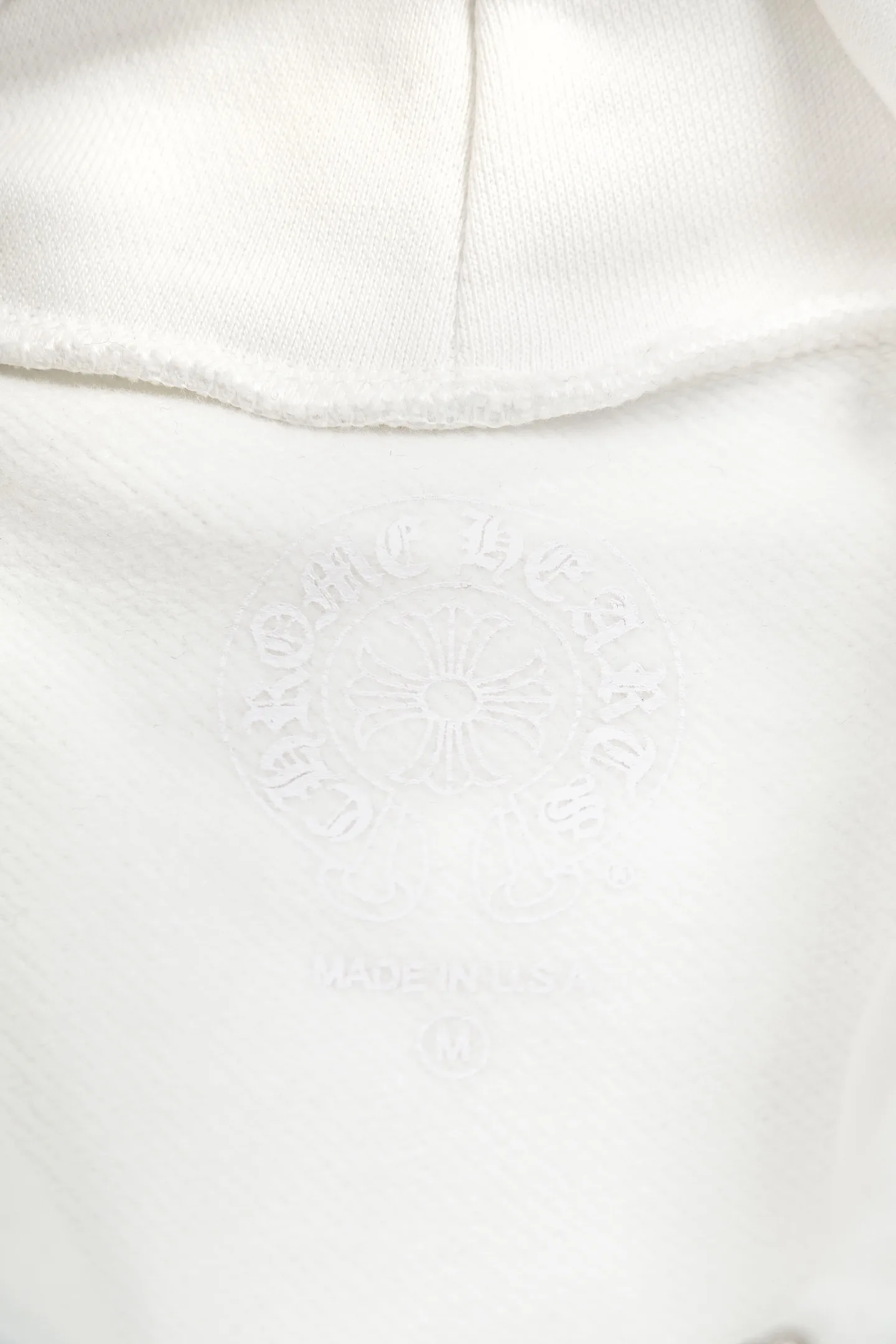 Logo Print Oversized Cotton Hoodie D20524218 — view 13