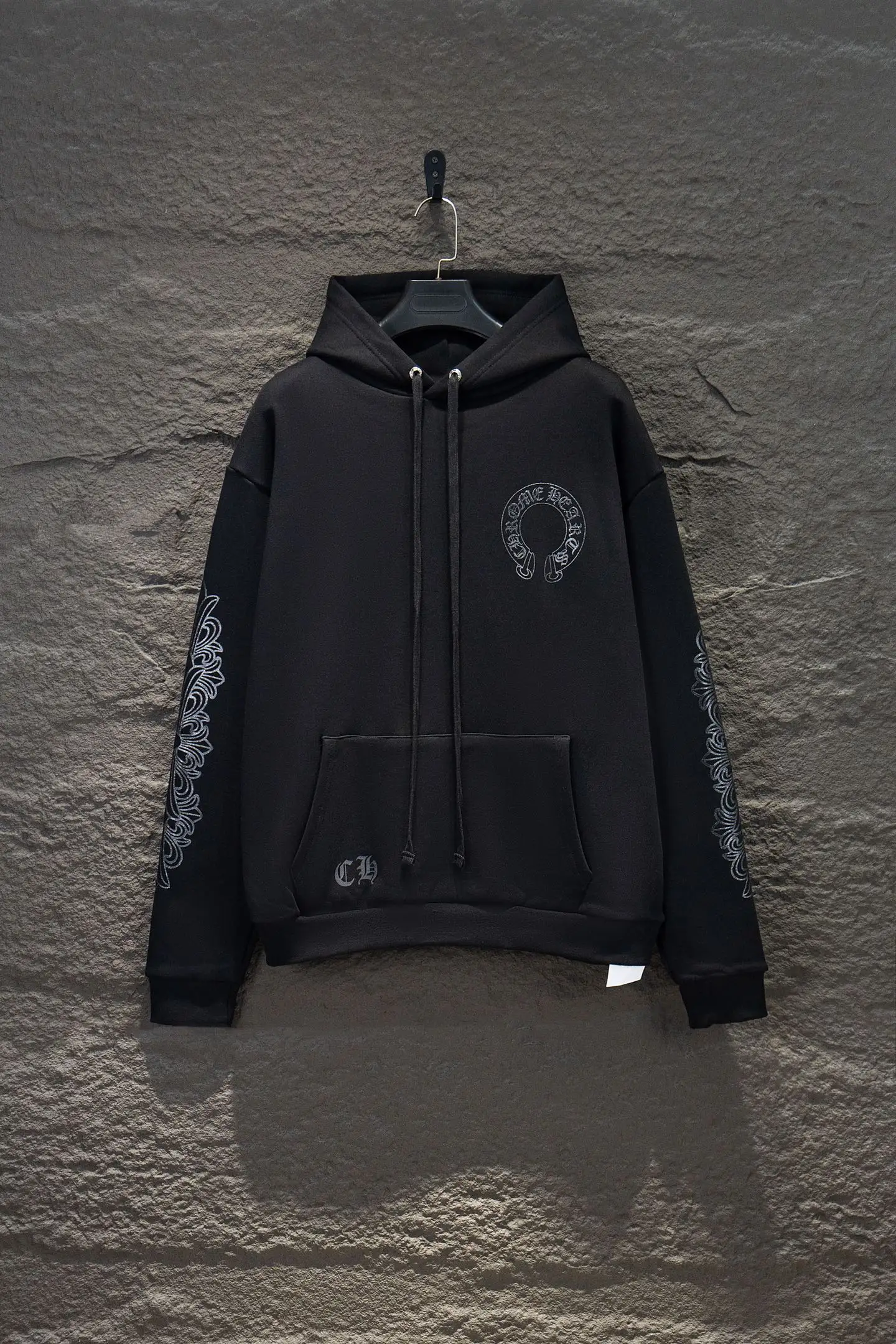 Logo-Print Oversized Cotton-Fleece Hoodie D20524200