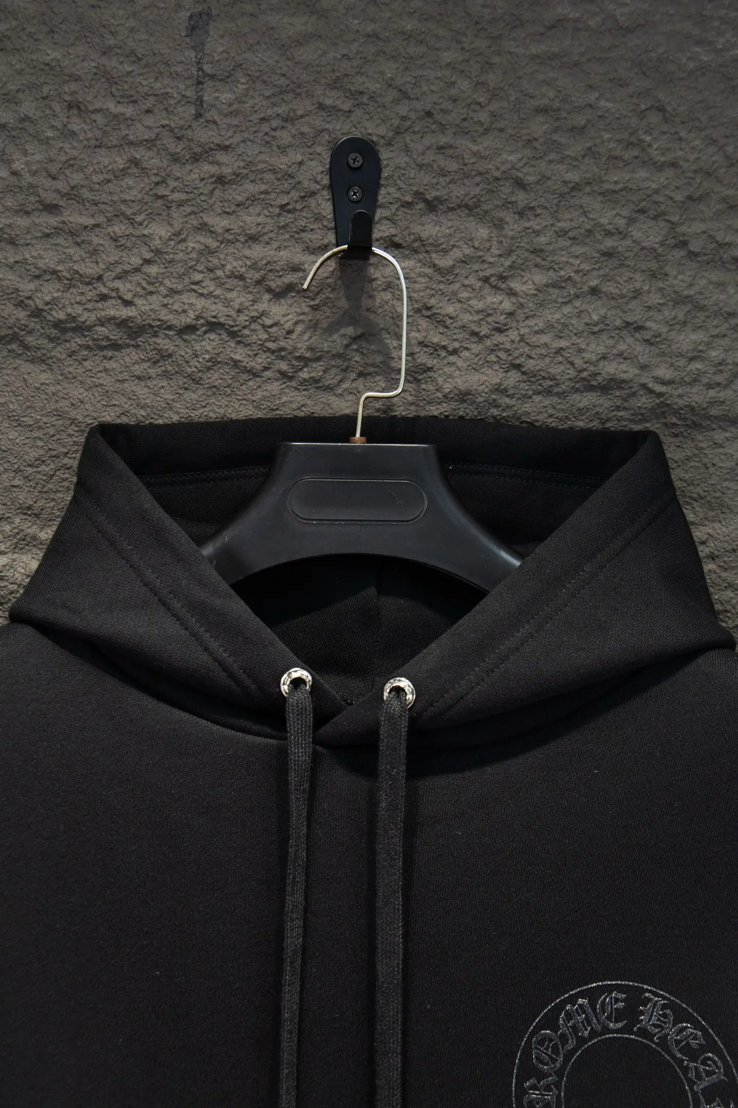Logo-Print Oversized Cotton-Fleece Hoodie D20524200 — view 3
