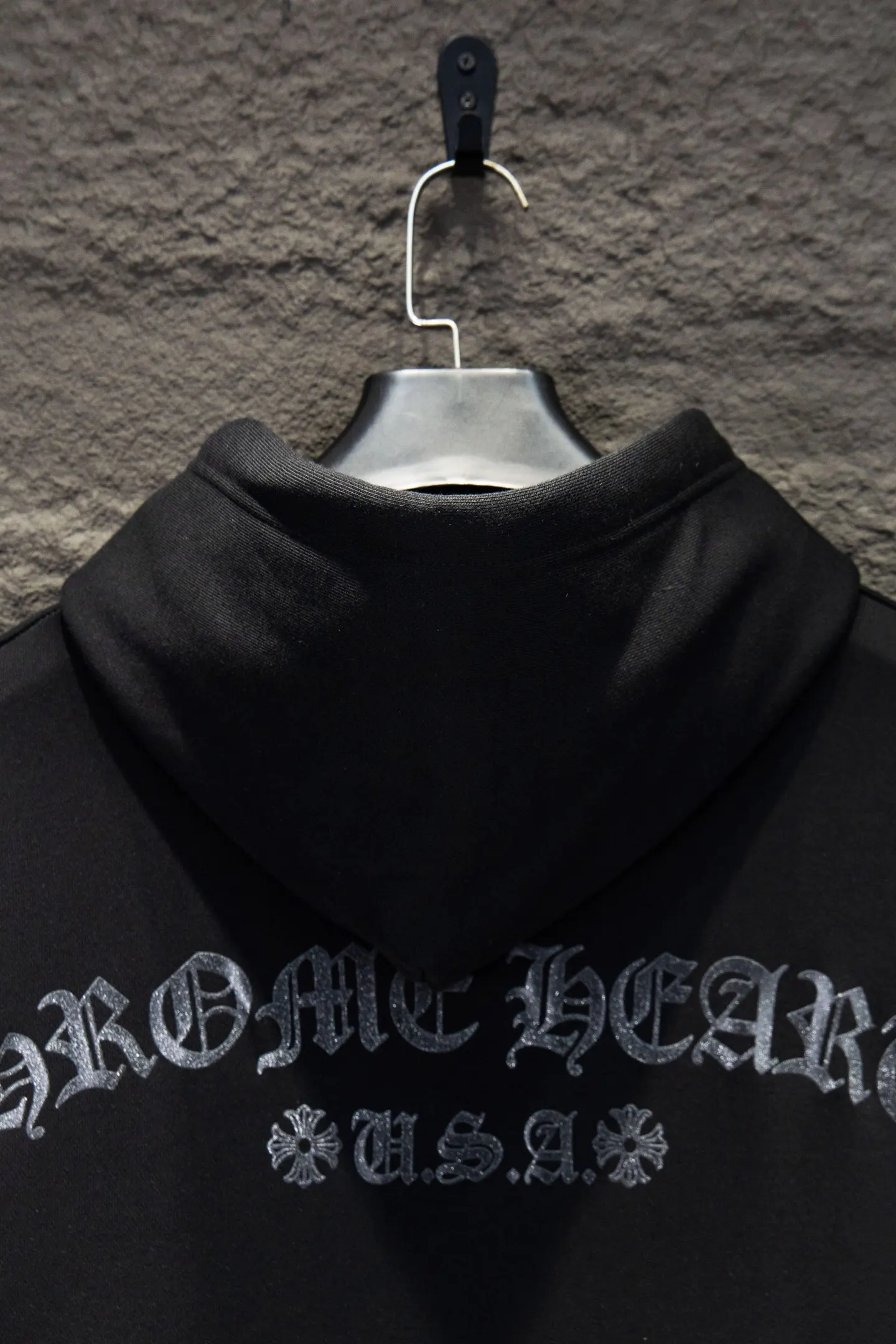 Logo-Print Oversized Cotton-Fleece Hoodie D20524200 — view 7