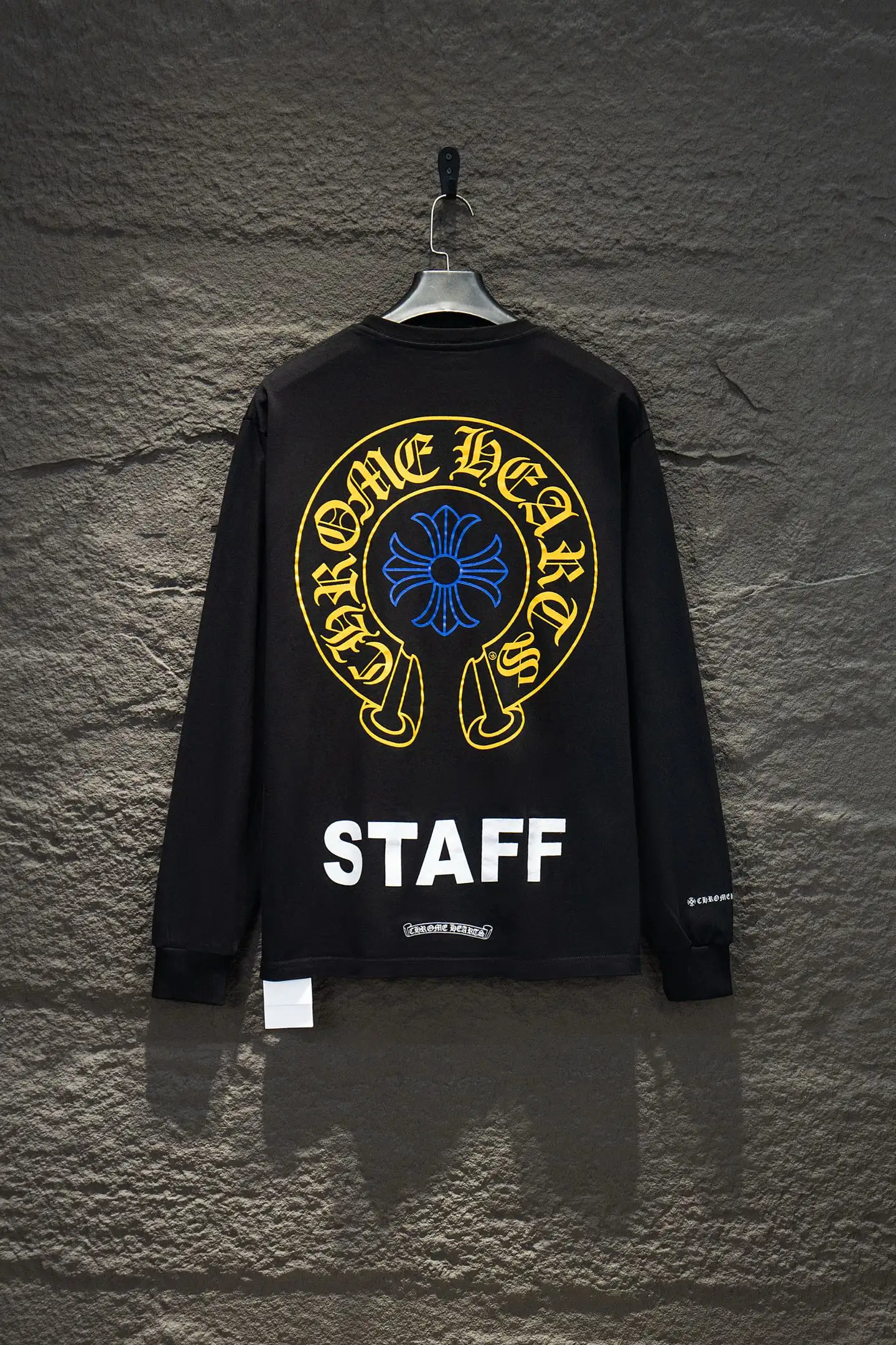 Oversized Logo-Print Cotton Long-Sleeve T-Shirt D14924207 — view 2