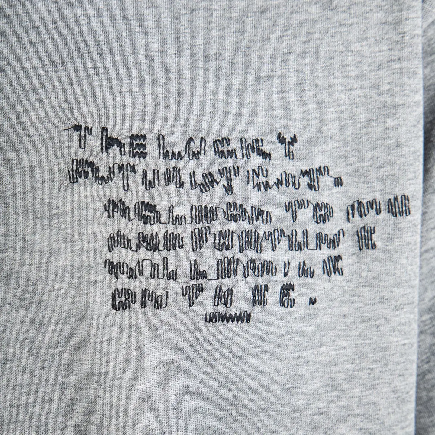 Louis Wain Cat Embroidery Cotton T-Shirt D11912728 — view 5