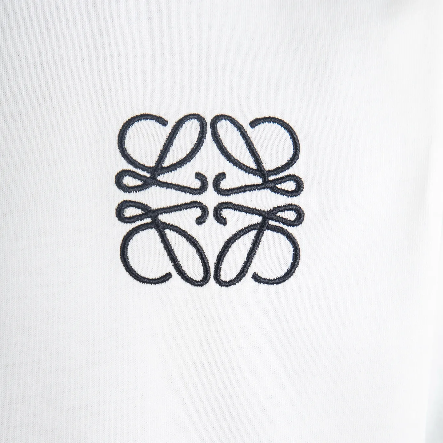 Anagram Embroidered Cotton T-Shirt D11512727 — view 5