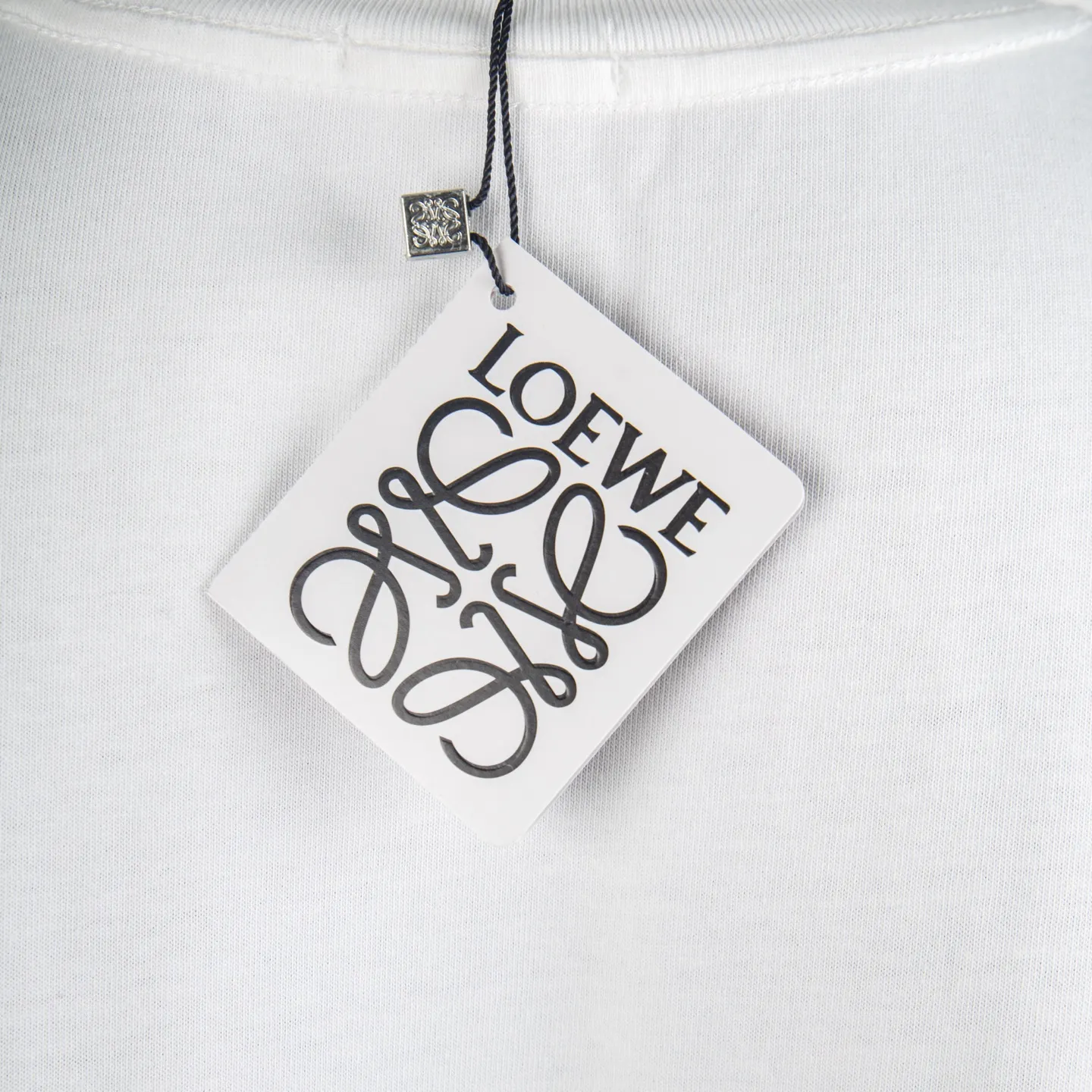 Anagram Embroidered Cotton T-Shirt D11512727 — view 7