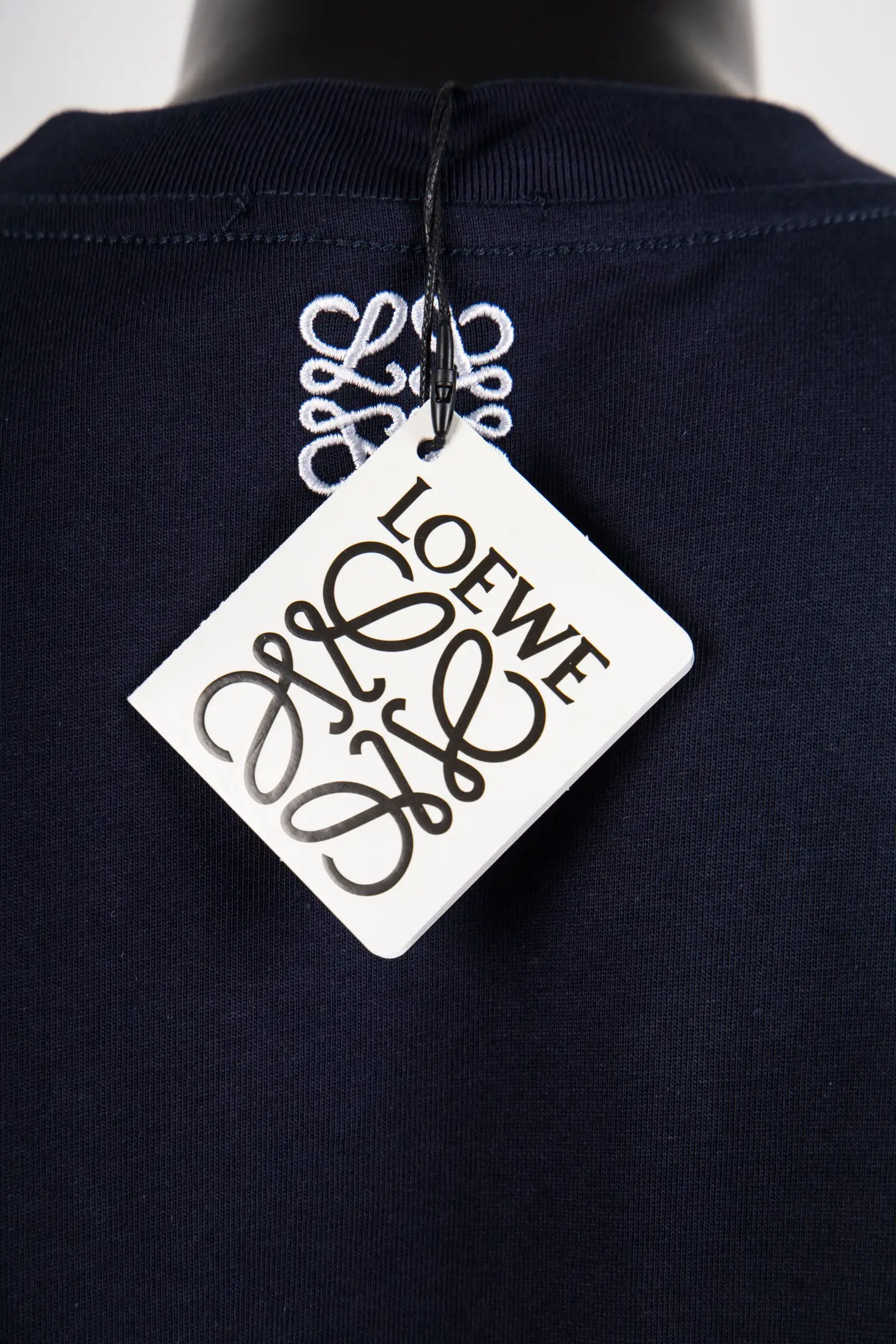 Embroidered Logo Cotton T-Shirt D11512679 — view 7