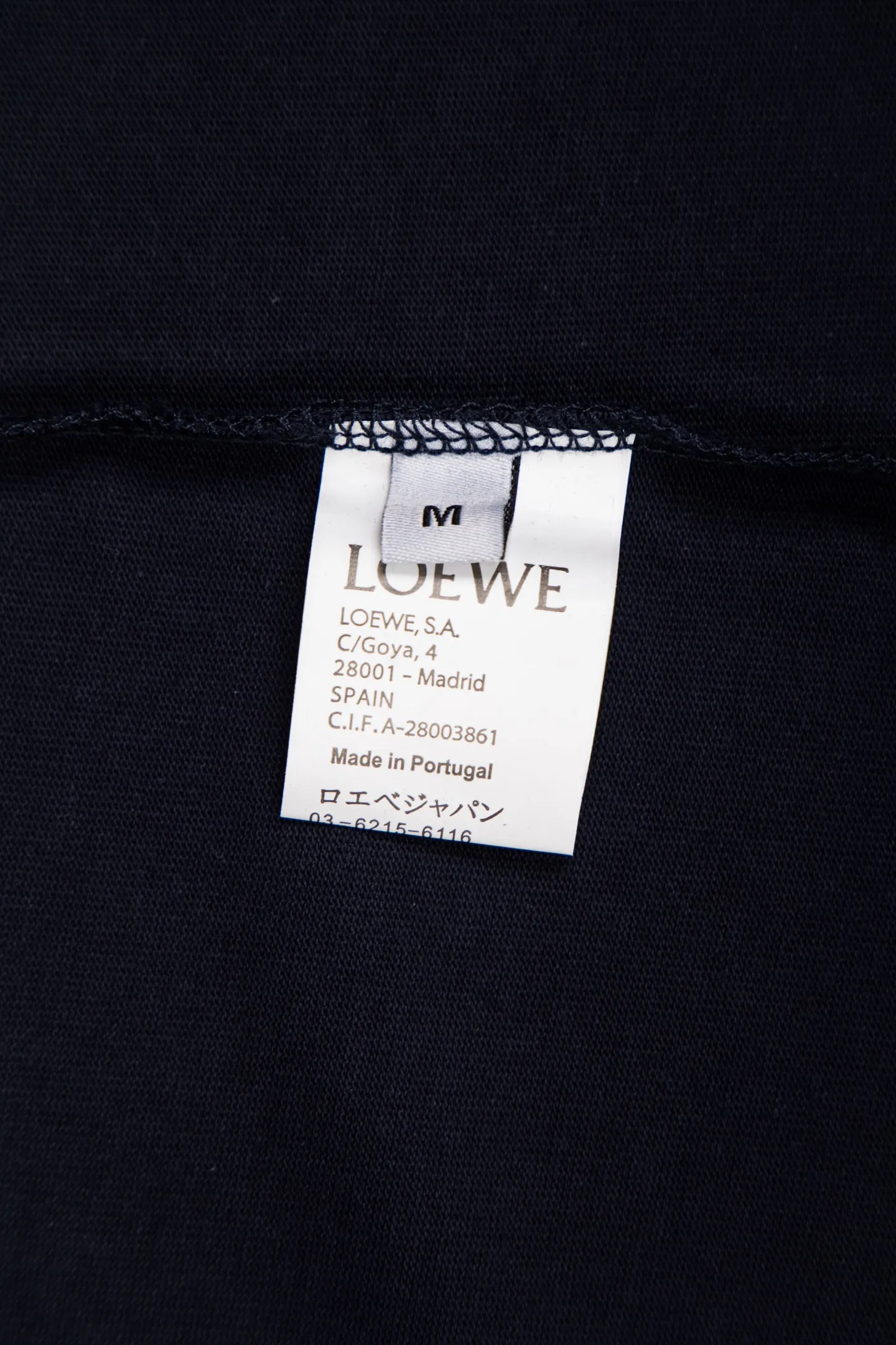 Embroidered Logo Cotton T-Shirt D11512679 — view 9