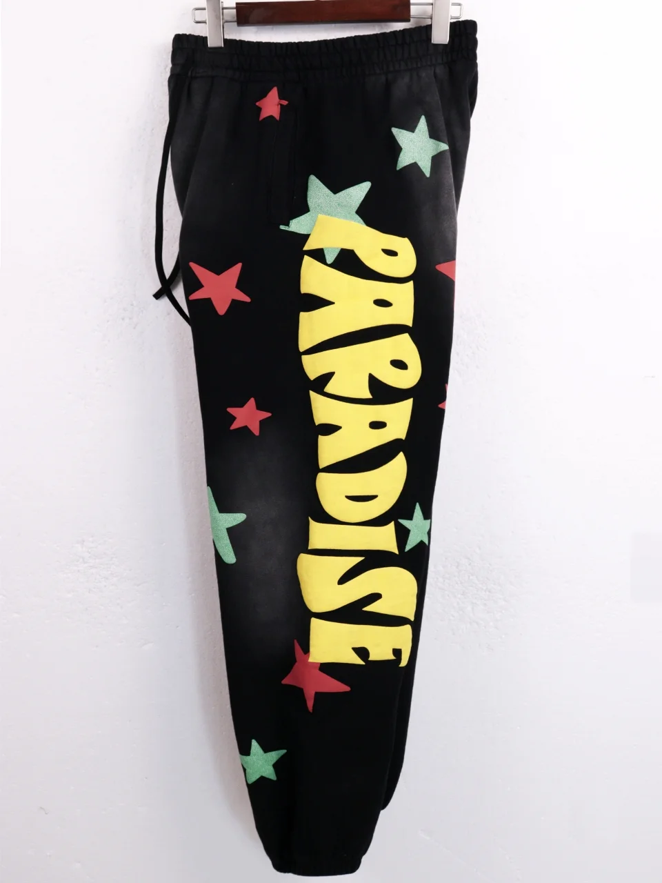 Paradise Printed Washed Cotton Sweatpants D12812283 — view 6