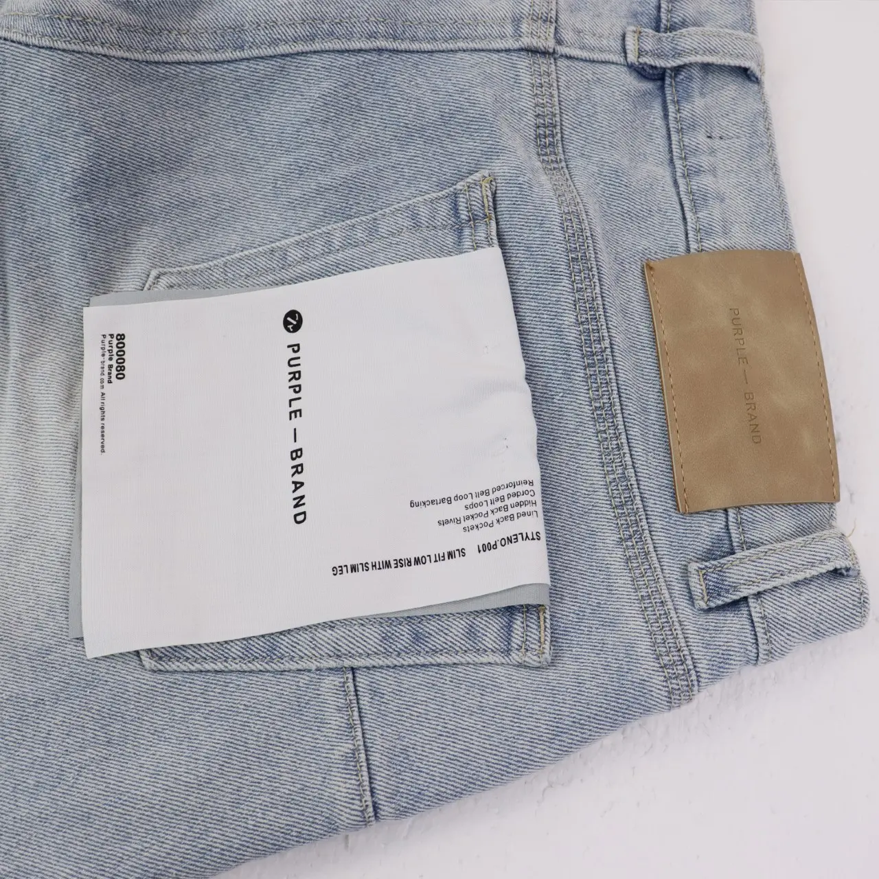 Embroidered Star Slim-Fit Jeans D13012259 — view 6