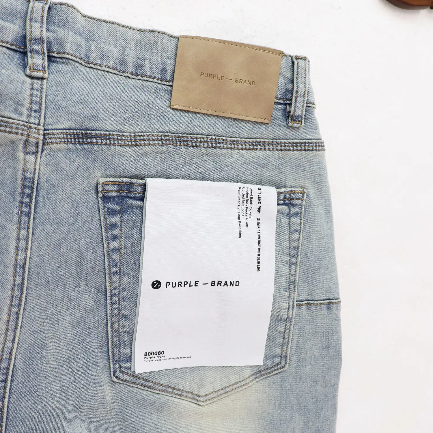 Logo Print Slim-Fit Jeans D12812260 — view 5