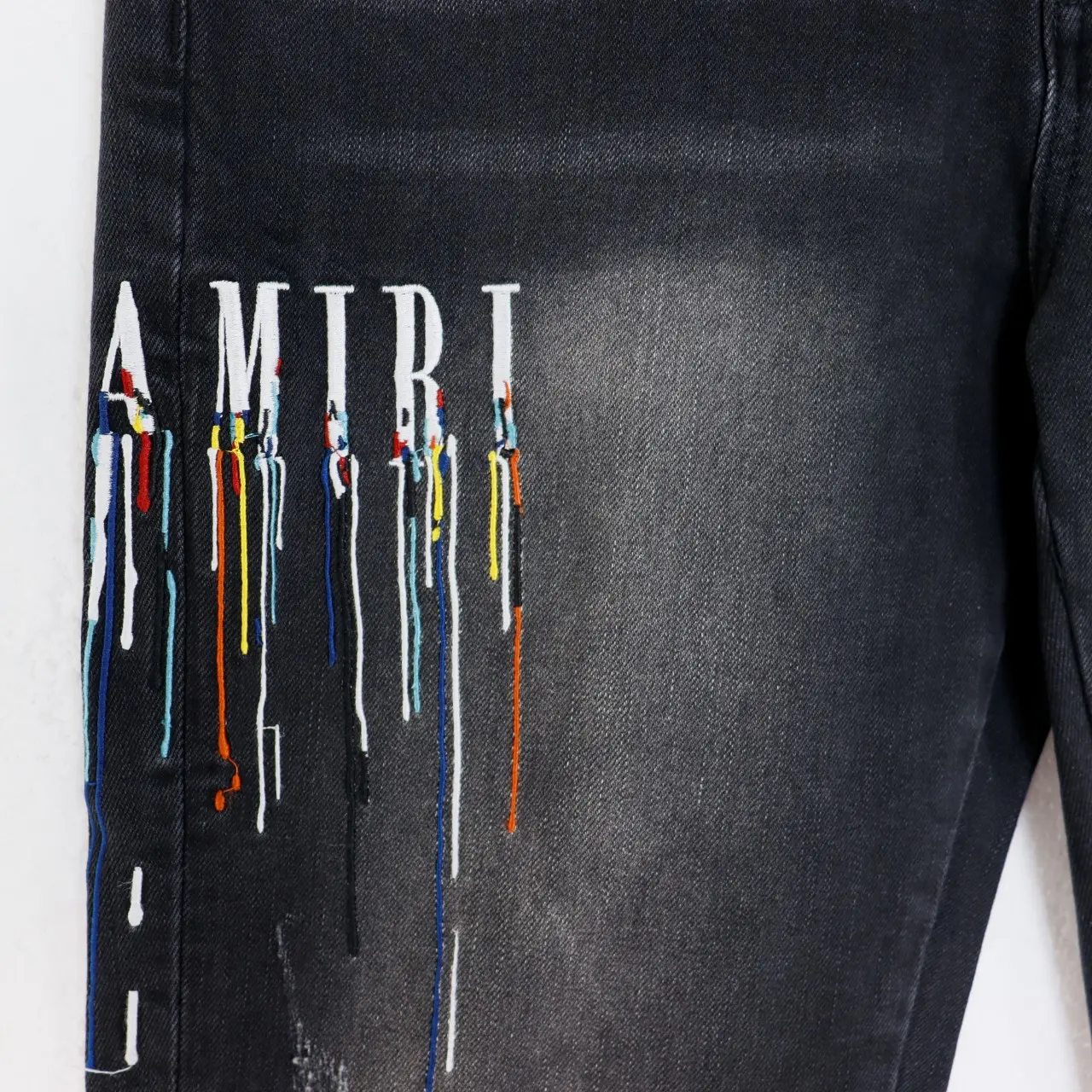 Sinners Distressed Slim-Fit Stretch Jeans D13812213 — view 2